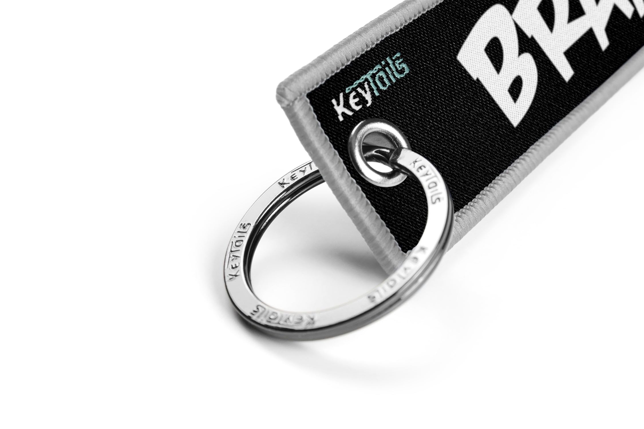 Keytails Keychains, Premium Quality Key Tag For Motorcycle, Car, Scooter, Atv, Utv [Braaap!]