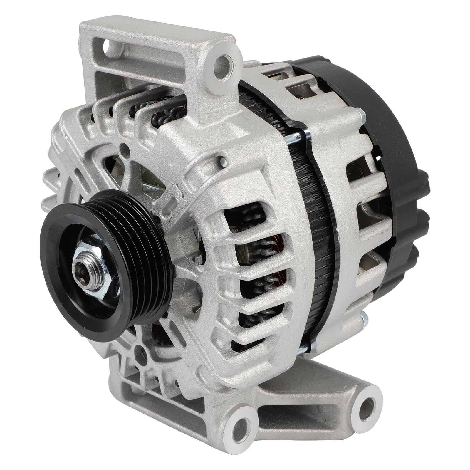 SCITOO Alternator Fit for Chevrolet HHR 2008 2009 2010 2011, 2.2L 2.4L - 12V 130Amp CW S5 Pulley Class, Replace OE 11266 1592321