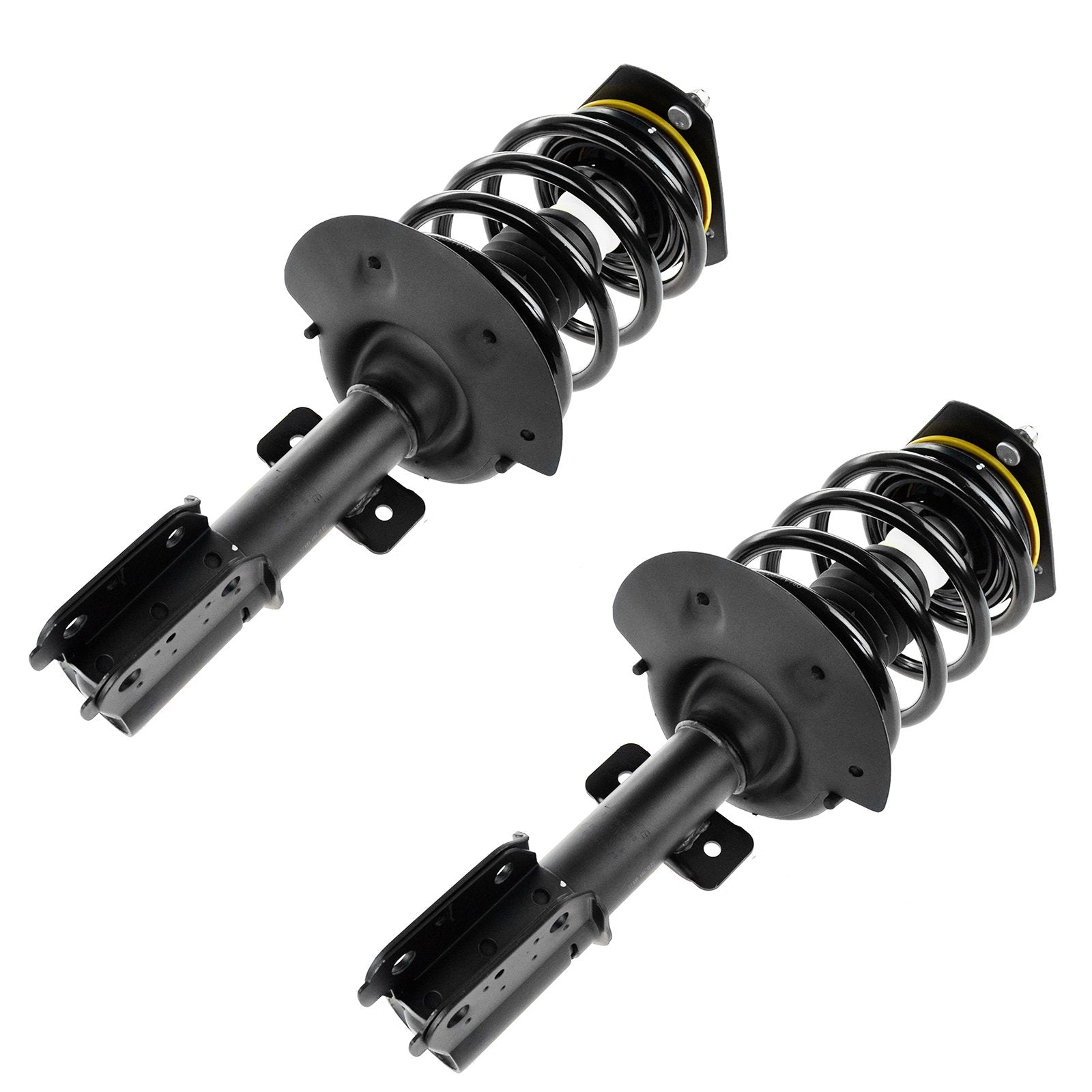 Trq Front Strut & Coil Spring Assembly Set Driver & Passenger Sides Compatible With 05-07 Buick Terraza 05-08 Chevrolet Uplander