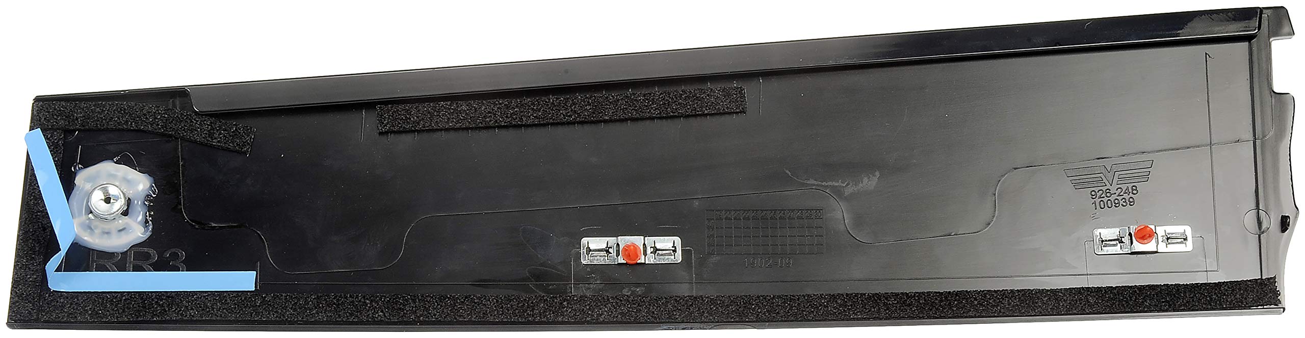Dorman 926-248 Rear Passenger Side Rearward Door Molding for Select Cadillac/Chevrolet/GMC Models, Black