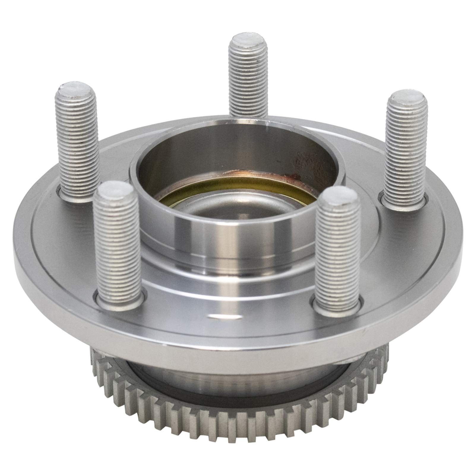 Trq Front Left Right Wheel Hub Bearing Assembly Driver Passenger Side Compatible With 2015-2021 Ford Mustang