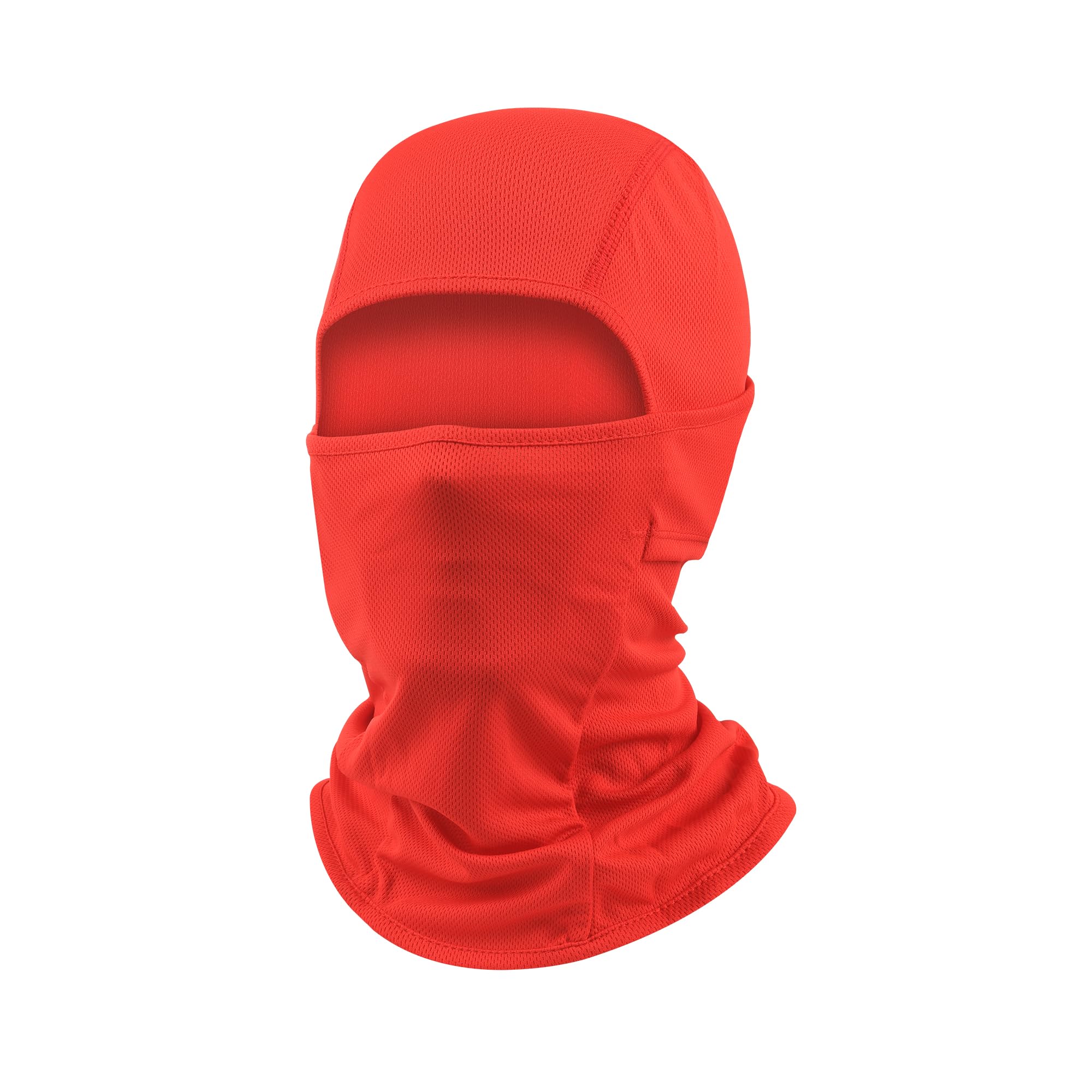 ZJNUO ATV Goggles with Balaclava face Mask for Men Women and Youth, Dirt Bike Motorcycle Motocross Riding Ski Goggles (Red Color
