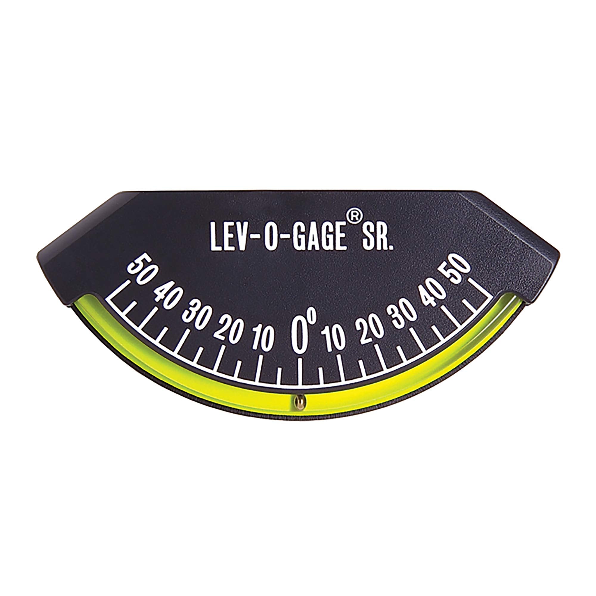 Sun Company Lev-o-gage Sr. Inclinometer and Tilt Gauge - Level for RV, Trailer, Camper, or 5th Wheel | Made in USA Leveling Gaug