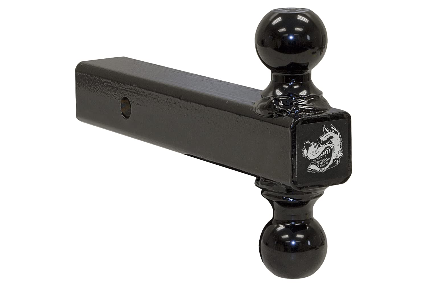 Buyers Products 1802215 Double Ball Mount (Black With 2 And 2.3125 Balls)