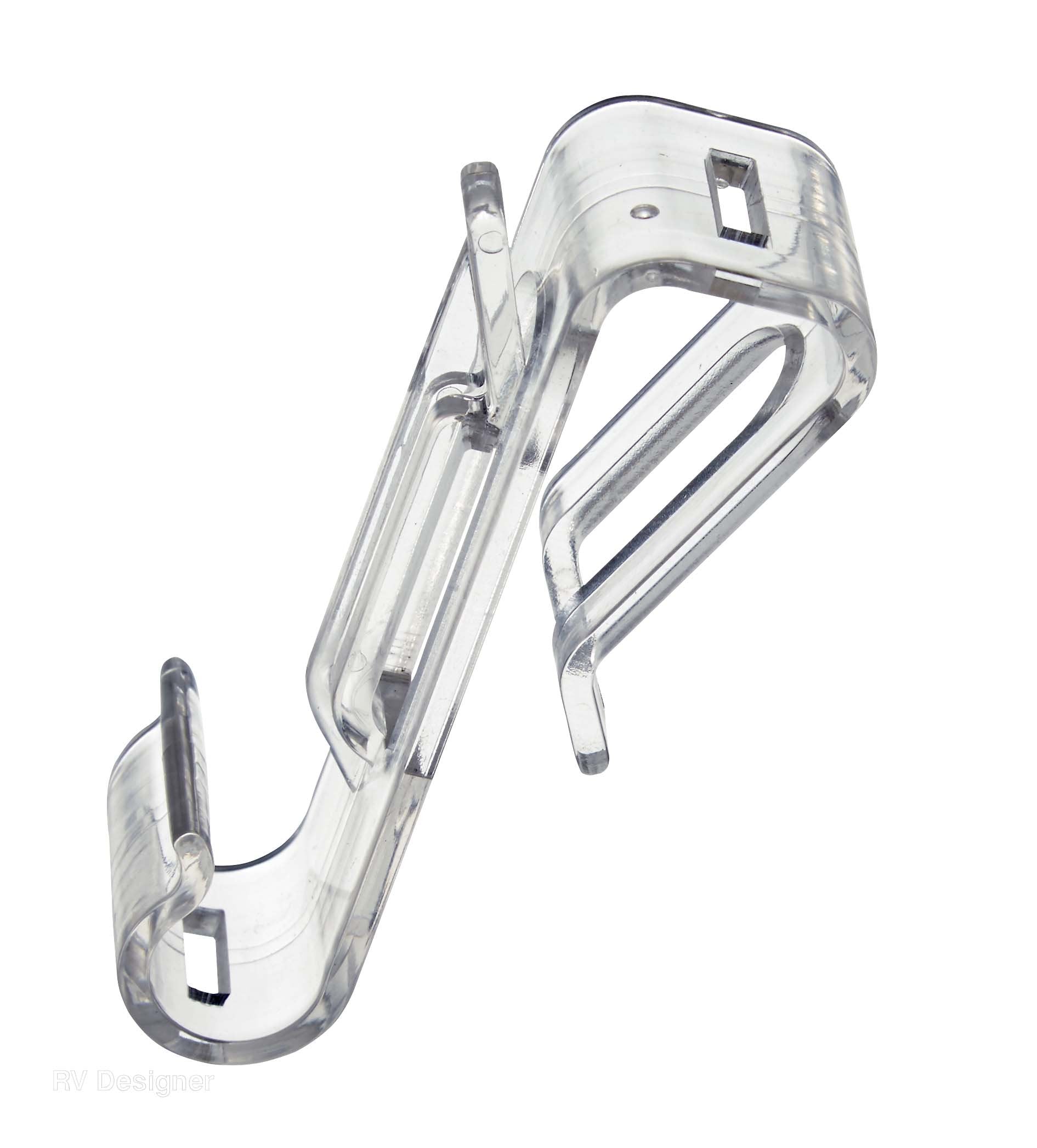 RV Designer M125 Multi Use Super Klip, Galley  Bath  Awning Clips, 4 Pack