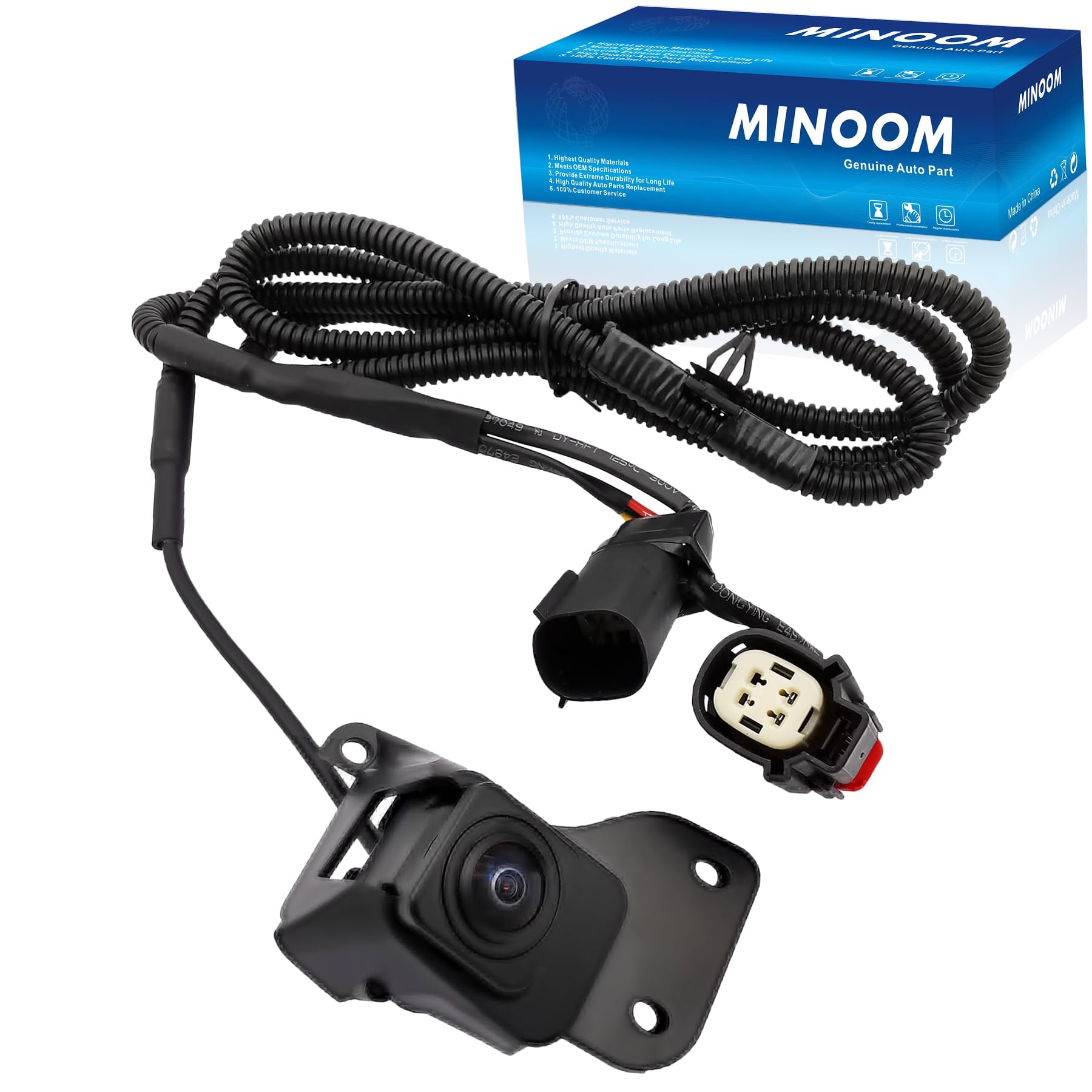 Minoom 23146157 Rear View Backup Parking Camera Replacement For Chev Y Silverado, Sierra 1500 07-13, G M C Sierra 2500 Hd 3500 H