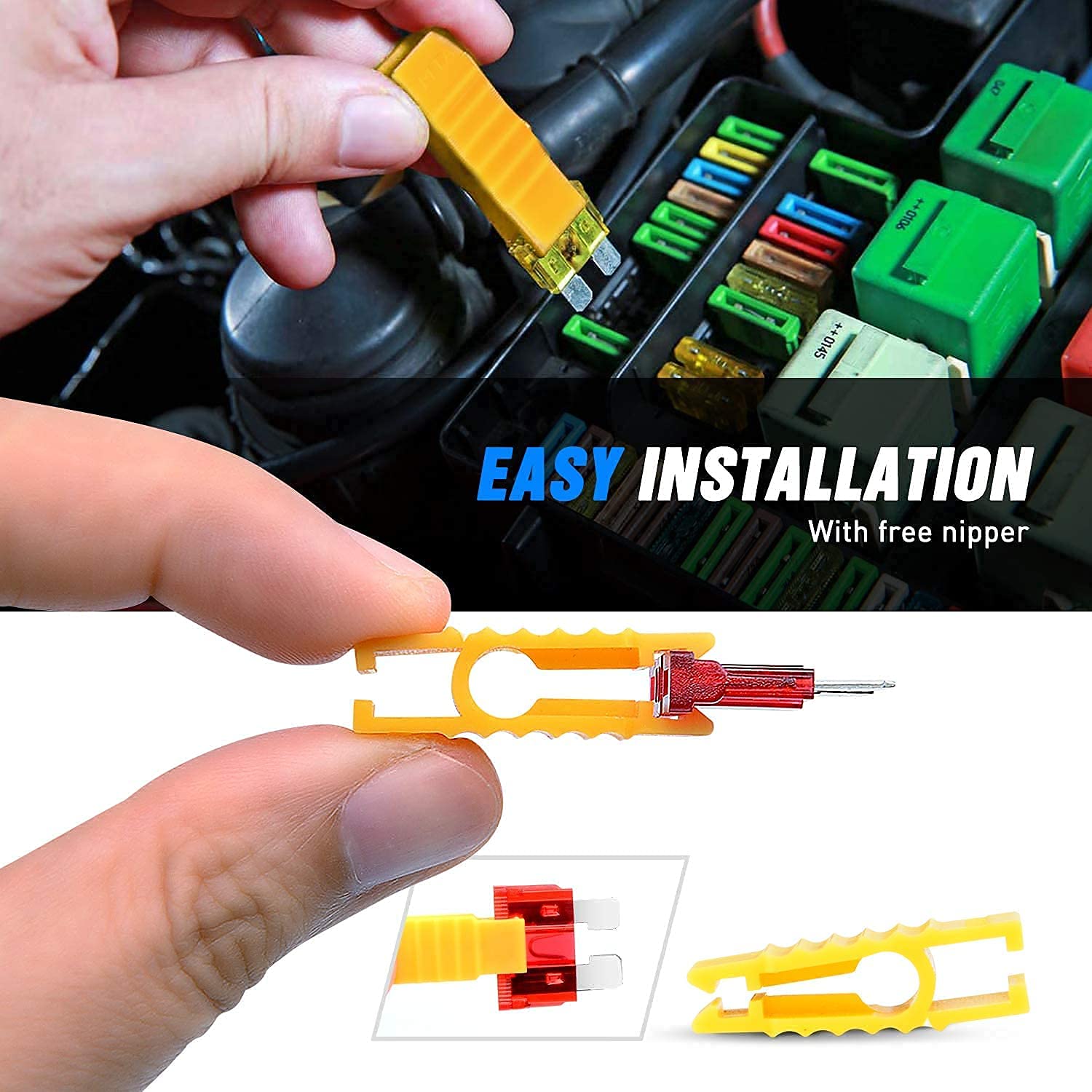 20Pcs Atc/Ato Standard Blade Fuse 15A 32V For Automotive Suv Car Truck Boat Marine 15Amp