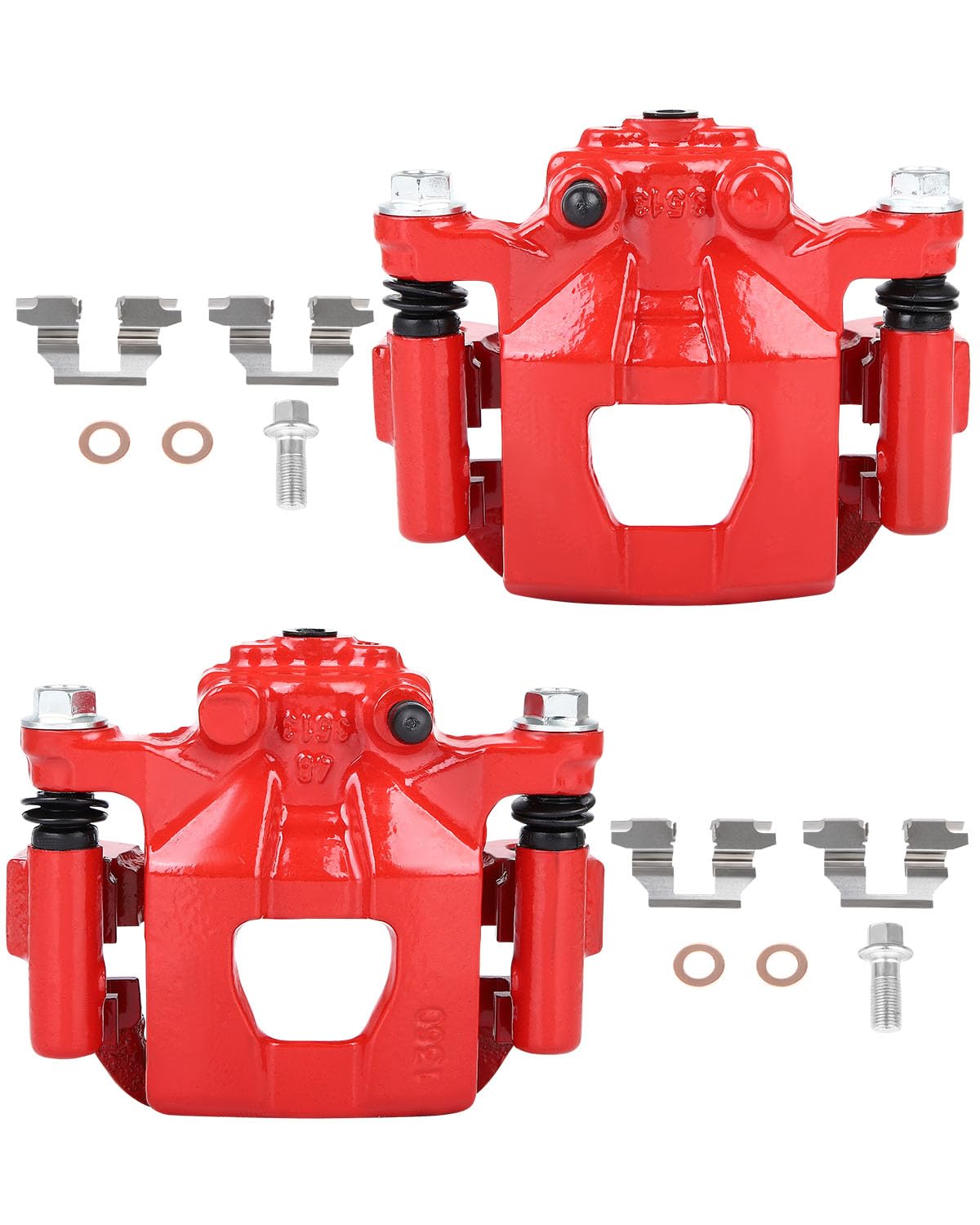 cciyu 19-B2780A 19-B2781A Rear Left & Right Brake Calipers W/Bracket For Nissan Altima 2007-2012,For Nissan Juke 2011-2017,For N