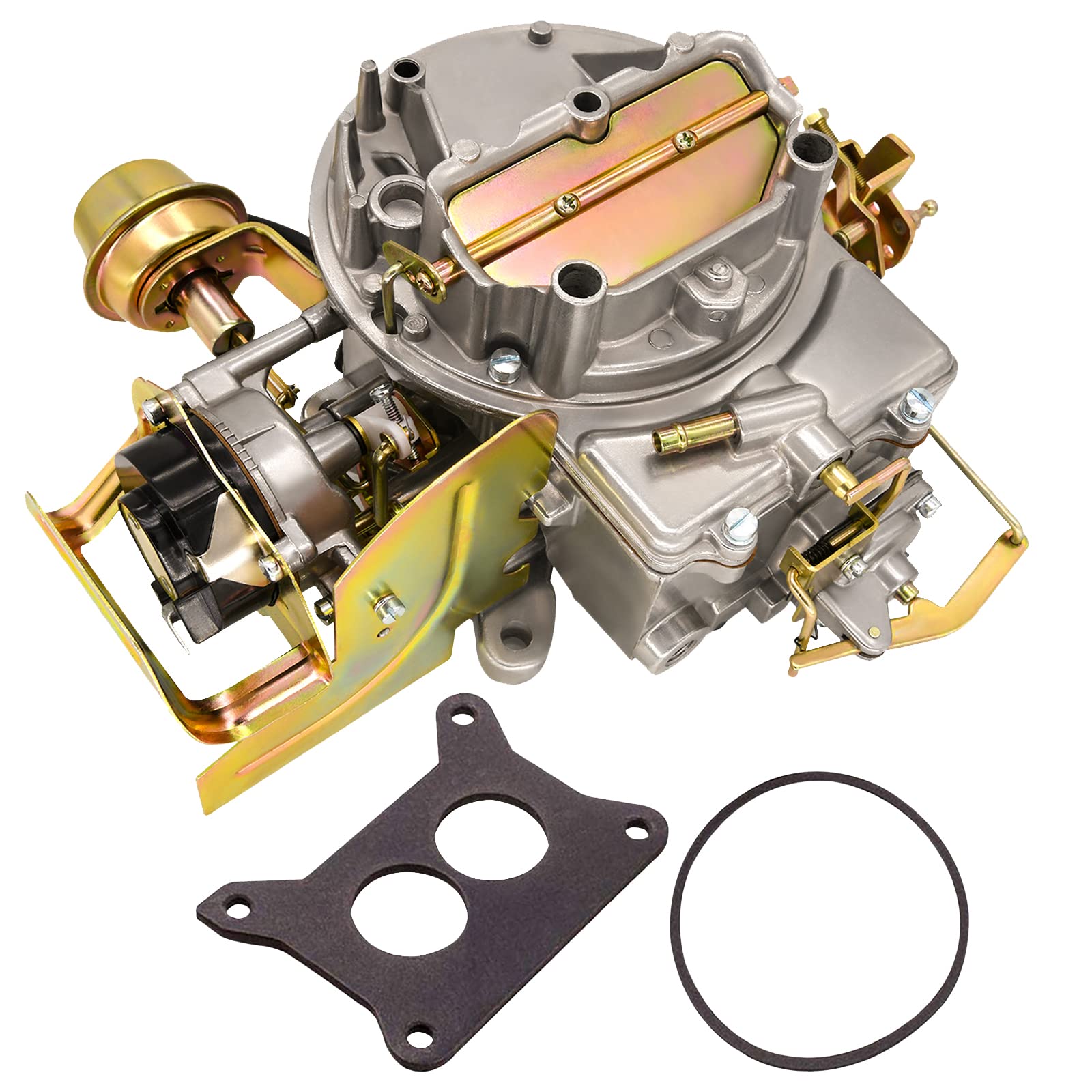 2 Barrel Carburetor 2100 2150 Compatible With Ford F100 F250 F350 (289 302 351 Cu) & Jeep Engines - Electric Choke With Mounting