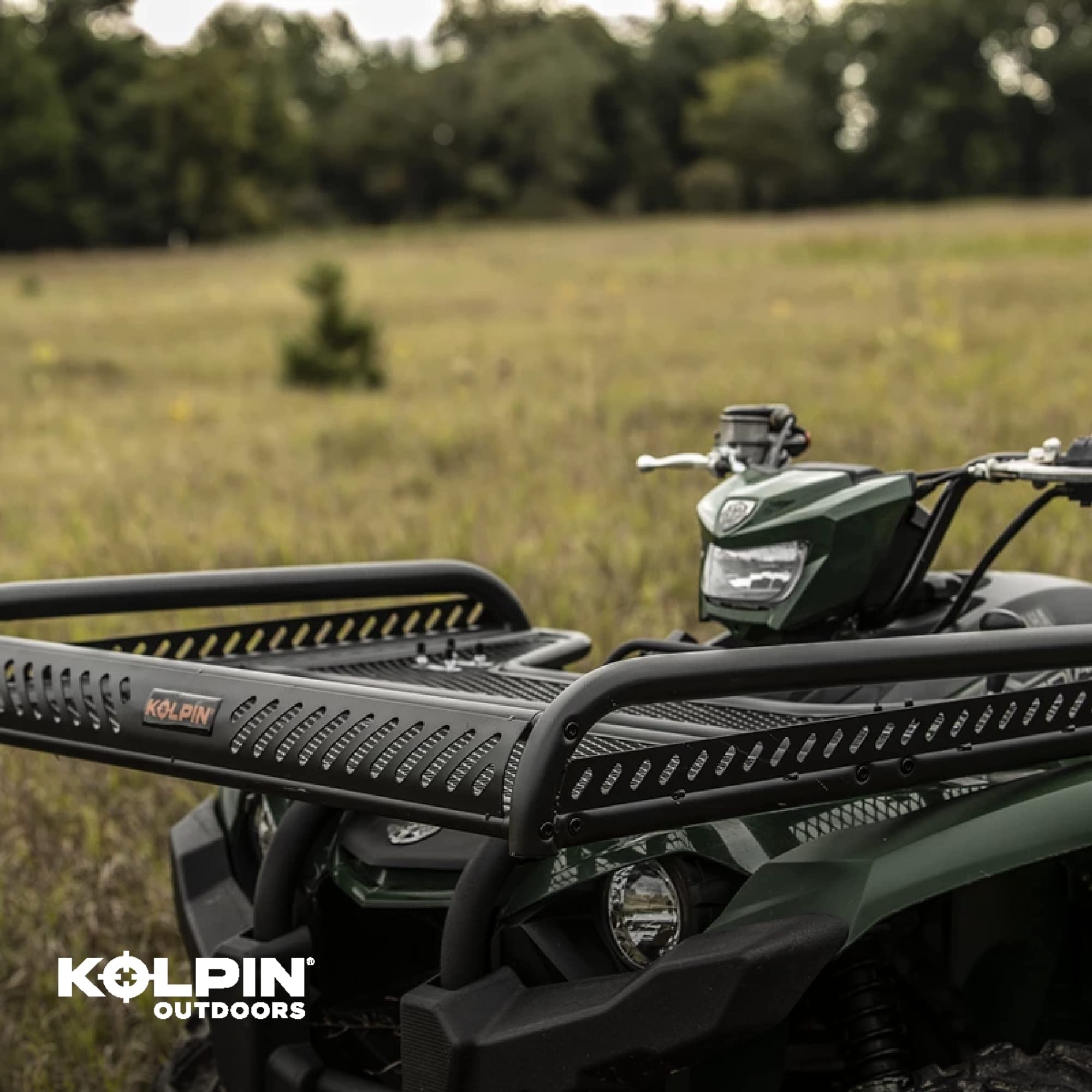 Kolpin ATV Flat Rack 53400, Alloy Steel, One Size, Black