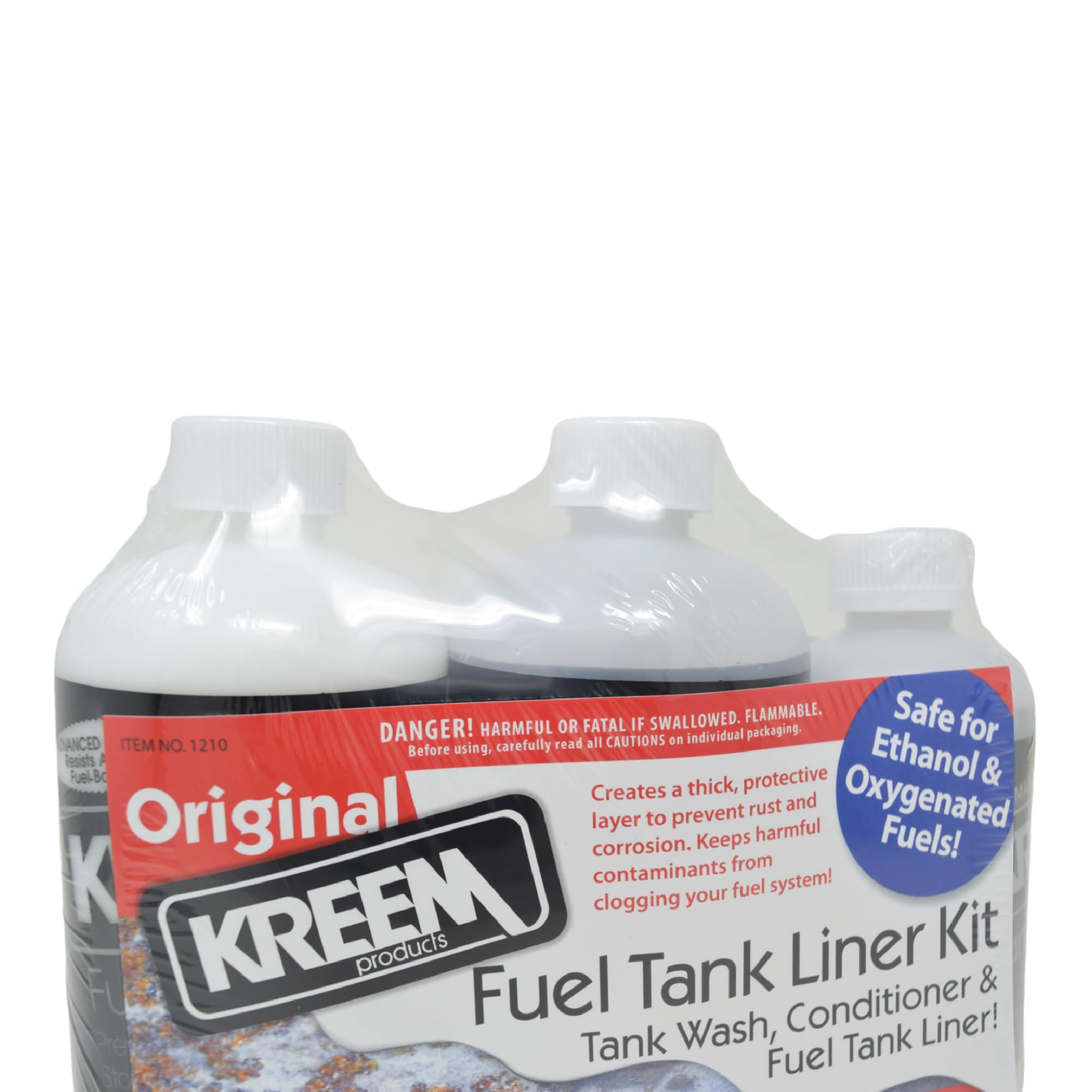 Kreem 19-103 Fuel Tank Liner Combo Pack, 3 Pack, Black, Plastic, One Size