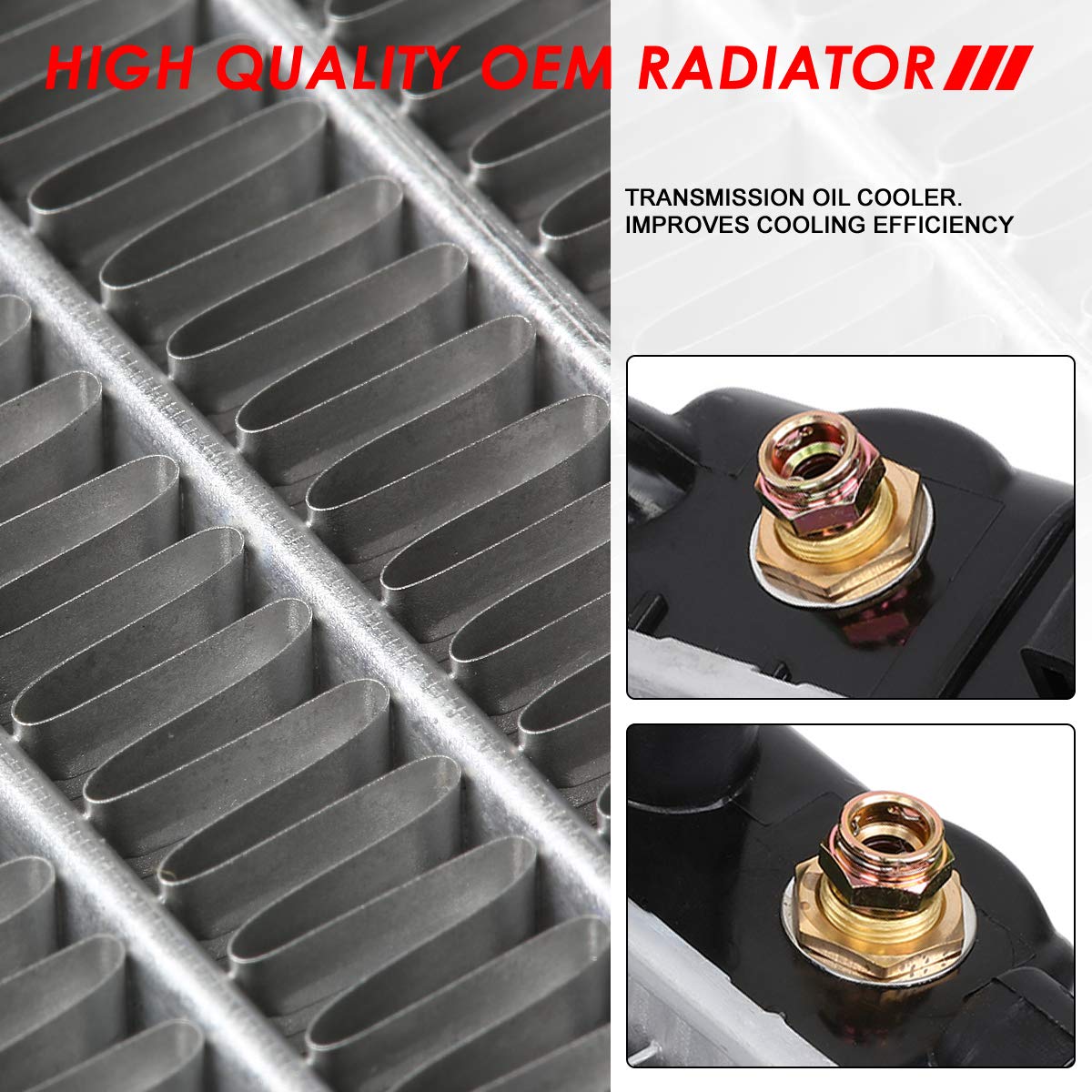 Auto Dynasty Radiator Compatible With 04-09 Buick Allure Lacrosse Chevy Impala Monte Carlo Pontiac Grand Prix 3.4L 3.8L At, Dpi
