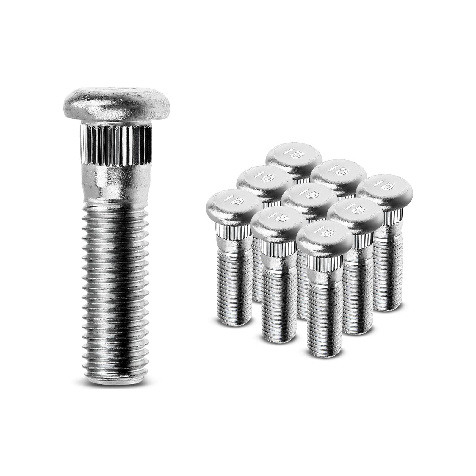 A-Premium 10Pcs M12-1.5 Wheel Studs Compatible With Honda Cr-V Civic Accord Crosstour Odyssey Pilot Element Clarity Prelude Hr-V Acura Mdx Tl Rl Tlx Rdx