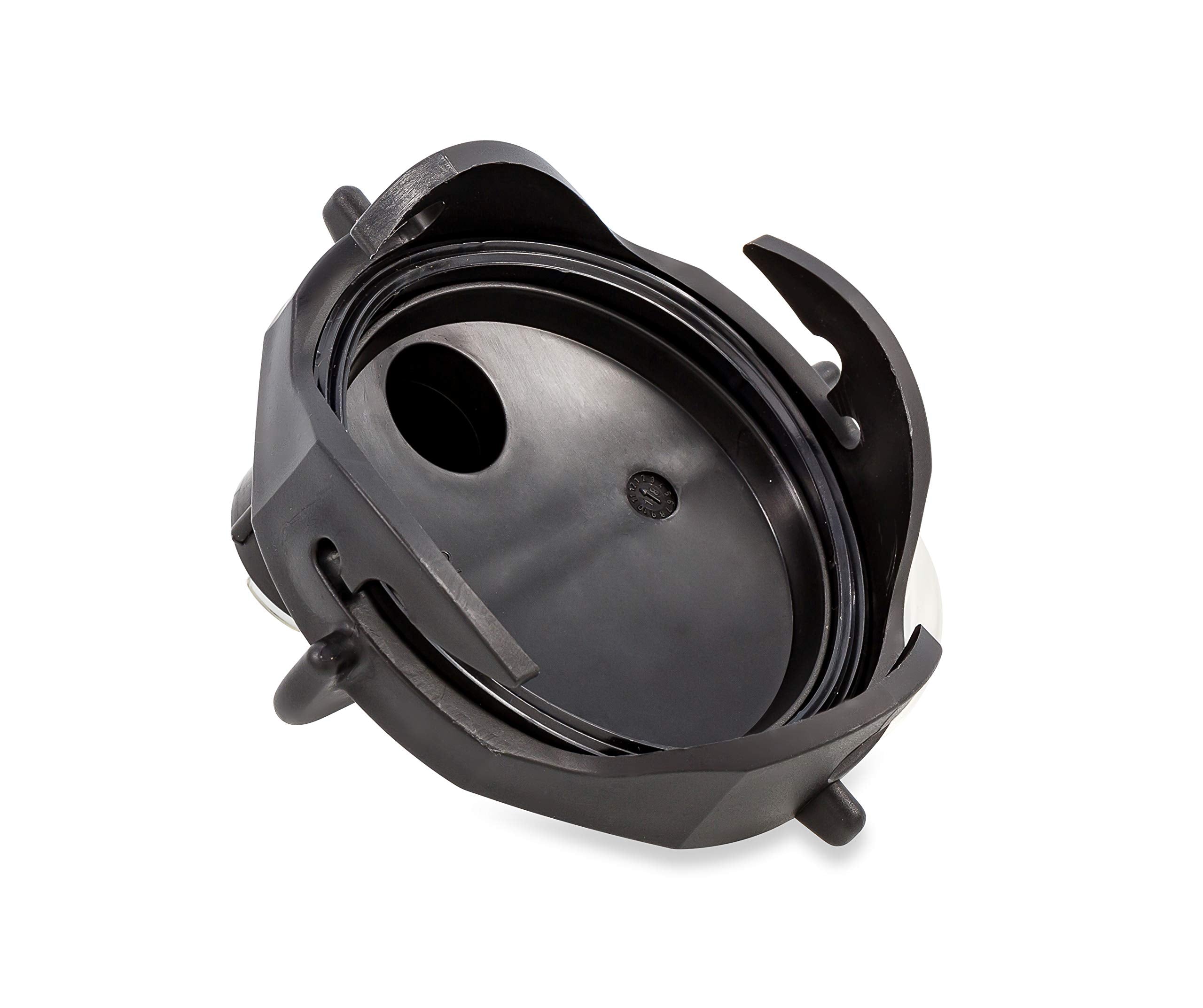 Camco 39463 Sewer Cap With Hose Connect, Black, 3/4''