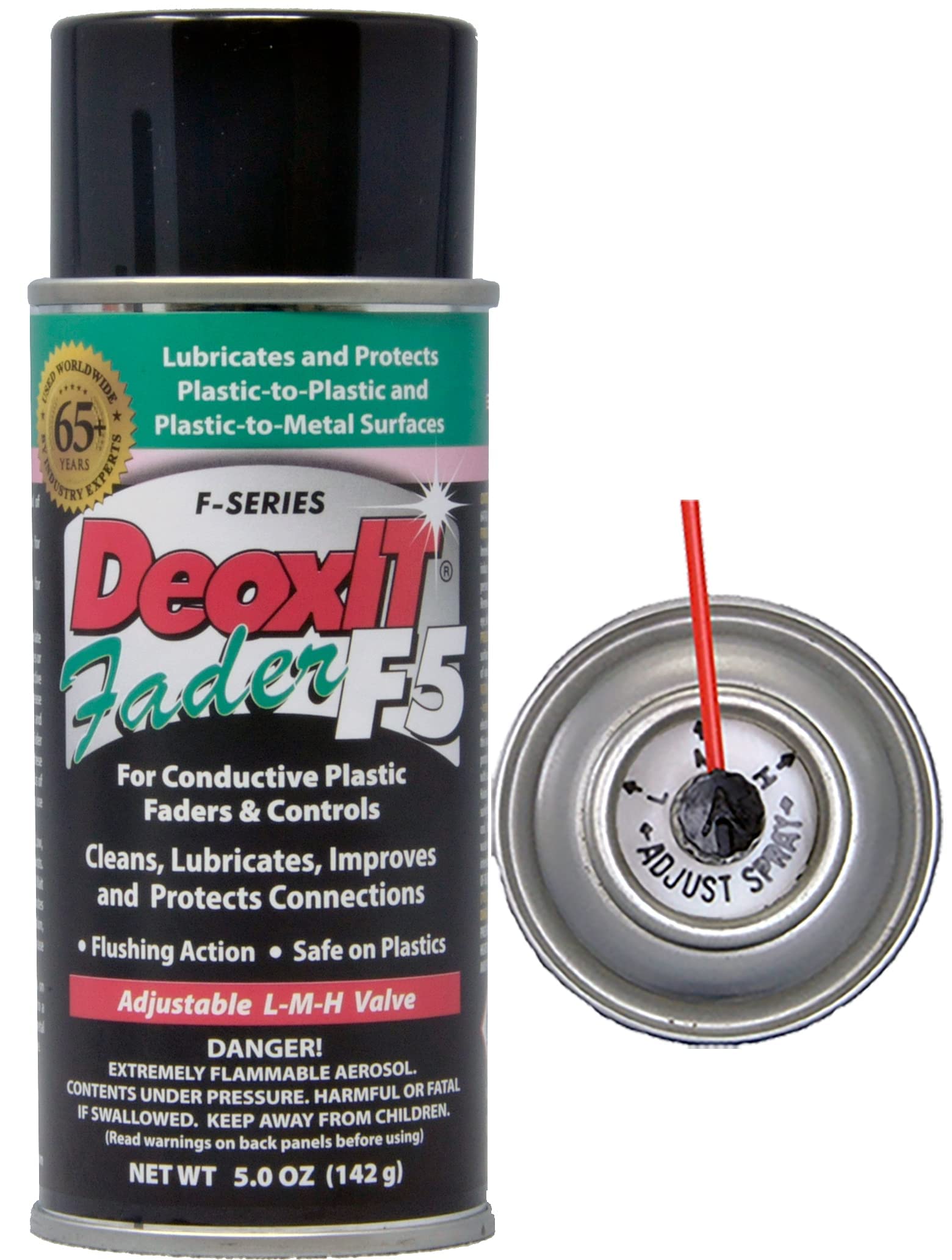 HOSA CAIG DeoxIT FaderLube Lubricant, 5 oz, Synthetic - Model F5SH6