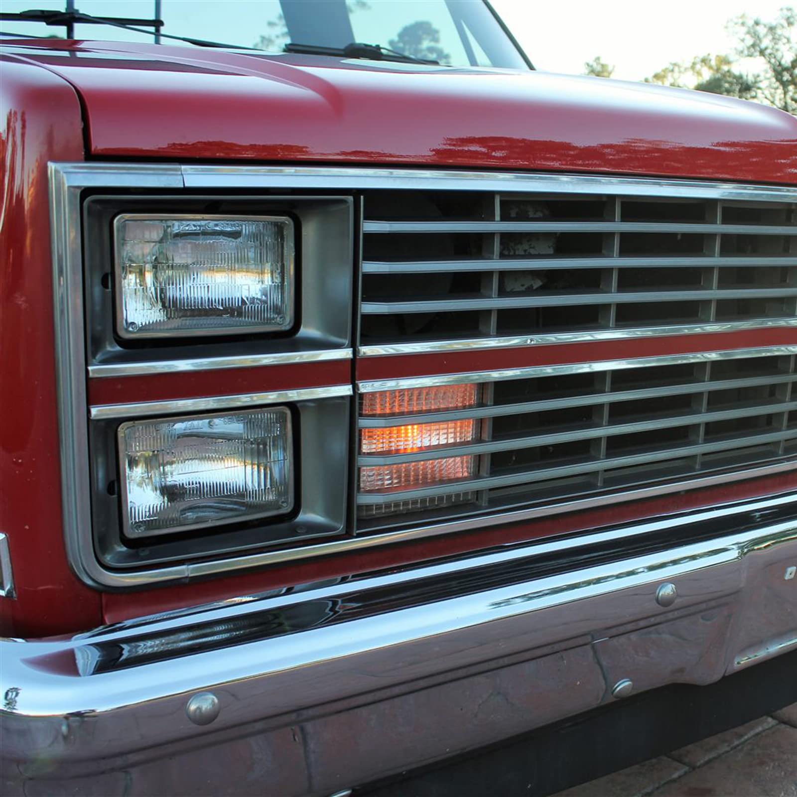 Kyyet Pair Clear Lens Park/Signal Lights Compatible With 1983-1988 Chevy Blazer Gmc Pickup Truck Driver And Passenger Side W/Qua