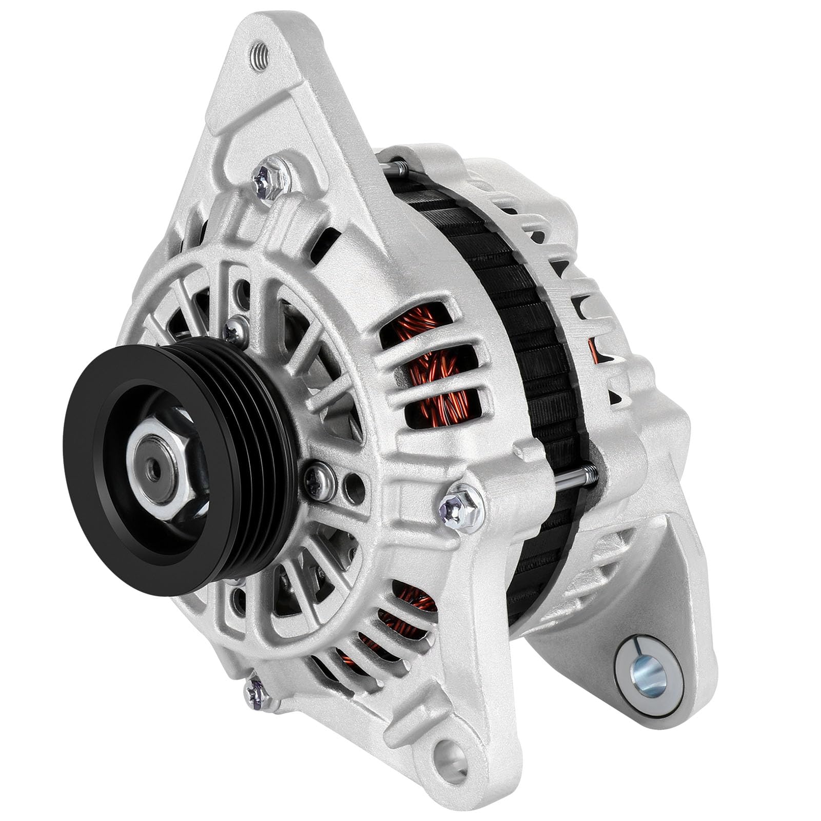 SCITOO Alternator Fits for Mitsubishi for Lancer 2.0L 2002-2004,for Mitsubishi for Mirage 1.8L 1998-2002 - 12V 90 Amp CW 4-Groov