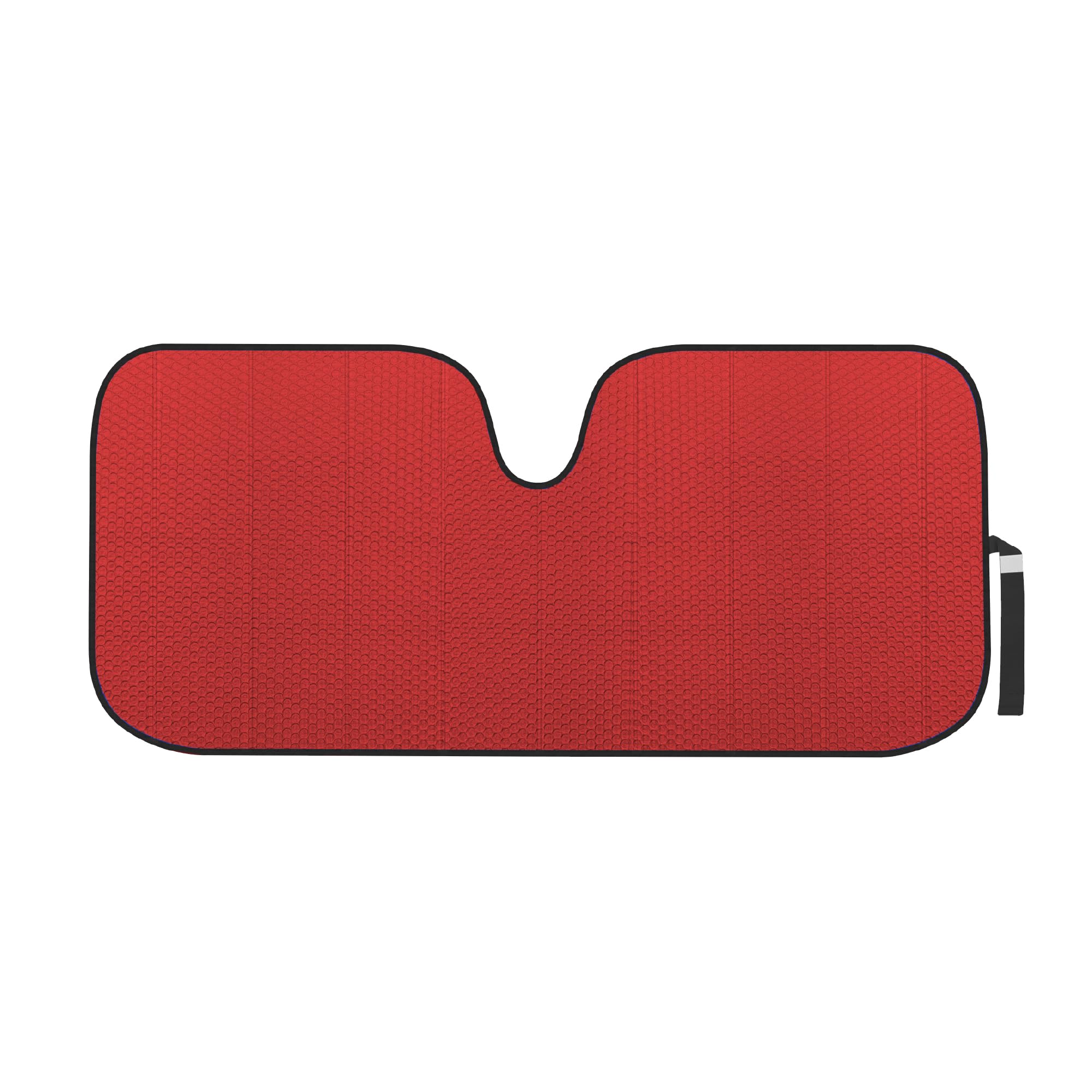Motor Trend Accordion Red Car Windshield Sun Shade - Car Sun Visor Sun Shade For Windshield - Window Shades For Suv & Truck - Da