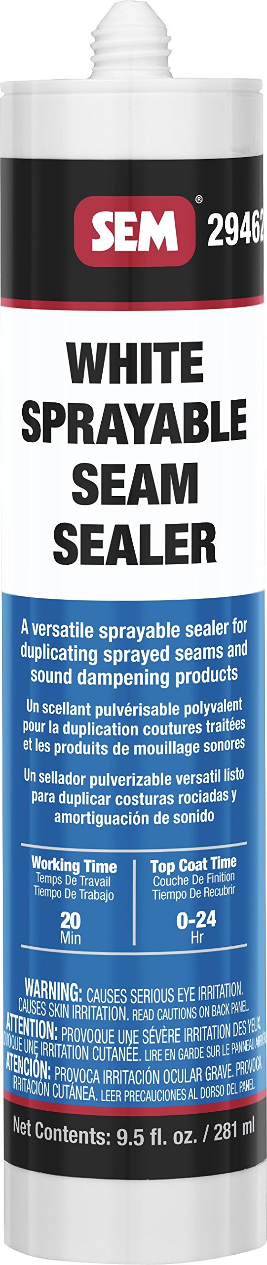 Sprayable 1K Seam Sealer - White