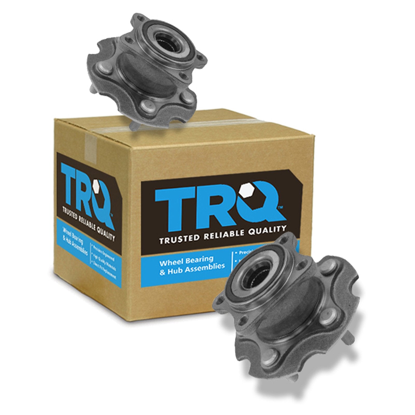Trq Rear Wheel Hub Bearings Assembly Set Compatible With 2015-2017 Lexus Nx200T 2018-2021 Nx300 2015-2021 Nx300H 2006-2018 Toyot