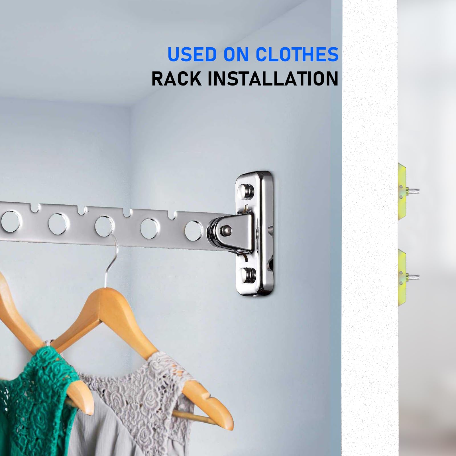 Drywall Anchor For 1/4''-20 Unc Fastener Size, Heavy Duty Hollow Drywall Anchors For Tv Mounting Kit, 3/8'' To 3-5/8'' Grip Rang