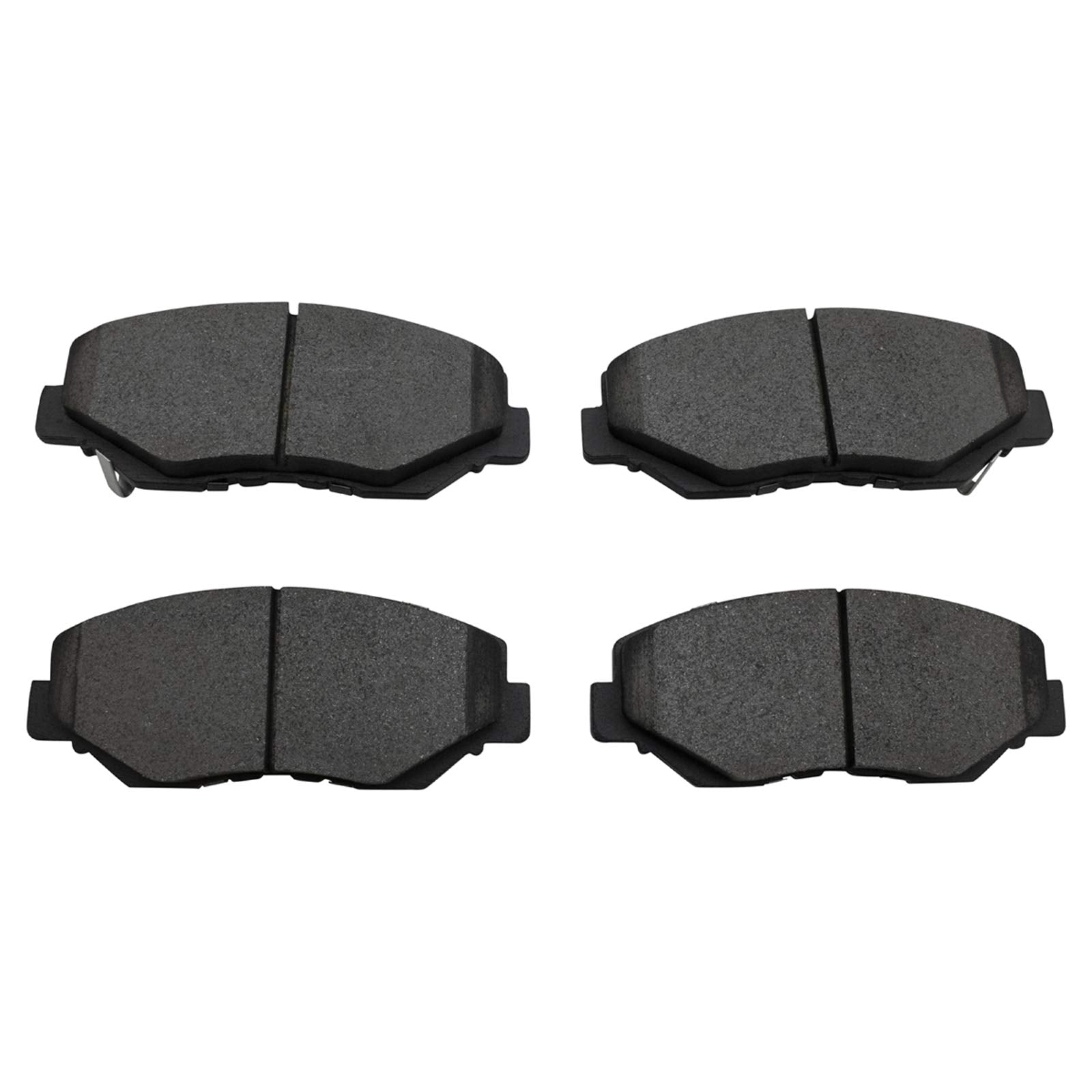 Trq Front Brake Pad & Rotor Kit Brake Pads Brake Rotor Ceramic Premium G-Coated Compatible With 2014-2015 Acura Ilx 2003-2012 Ho
