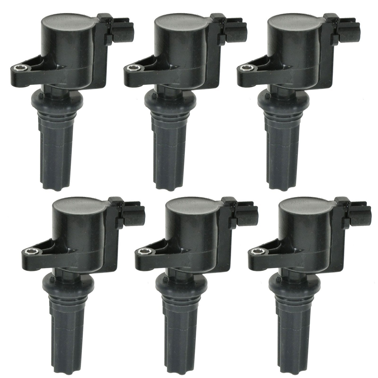 Trq Ignition Coil Set Compatible With 2000-2003 Jaguar S-Type 2000-2005 Lincoln Ls