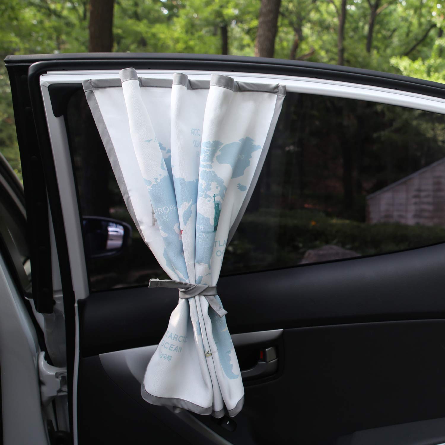 Magnetic Car Sun Shade Curtain For Side Window Baby Kids Children Sunshade Protector Protects From Sun Glare Heat Blocks Uv Rays