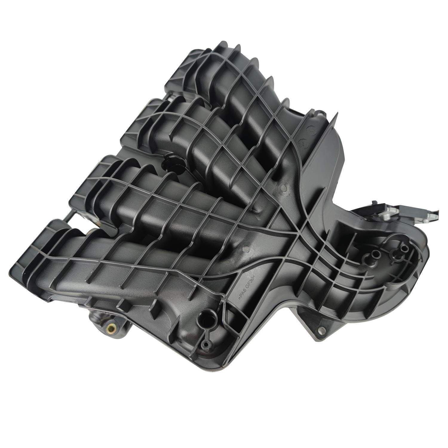 MITZONE Intake Manifold with Runner Control Valve & Sensor - 4884495AK, Black, Compatible with Dodge Journey/Avenger, Jeep Compass/Patriot, Chrysler Sebring