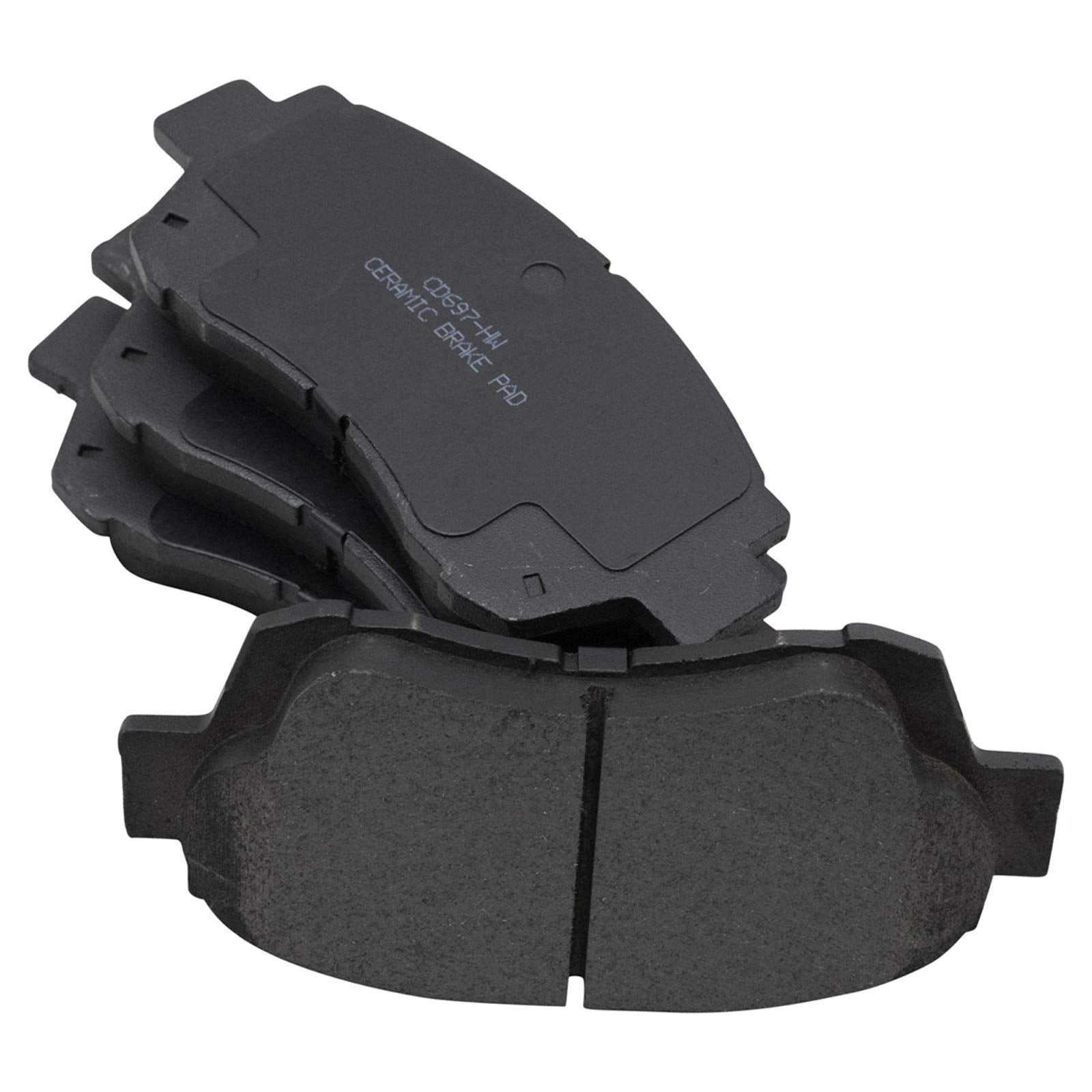 Trq Front And Rear Brake Pad & Rotor Kit Brake Pads Brake Rotor Ceramic Compatible With 1995-1997 Toyota Avalon