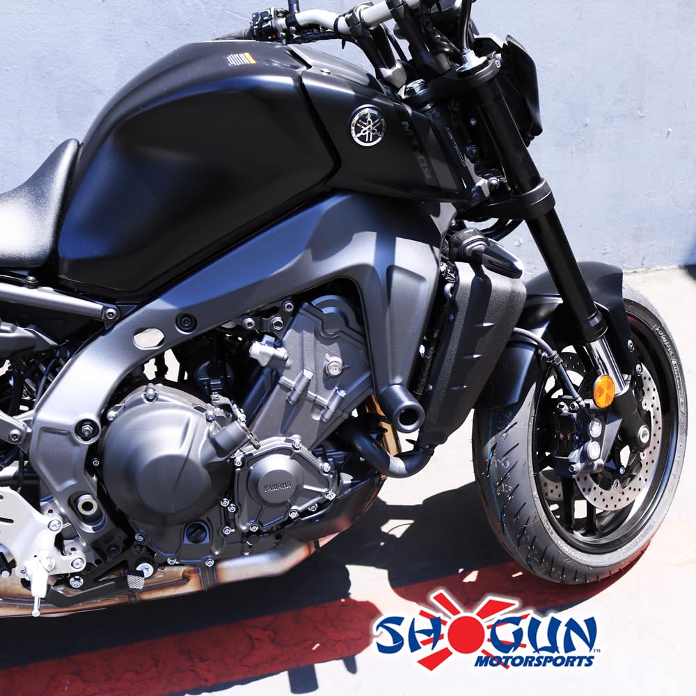 Shogun Yam Mt-09 Mt09 Mt 09 Sp 2021 2022 2023 No Cut Black Frame Sliders 750-6449 - Made In The Usa