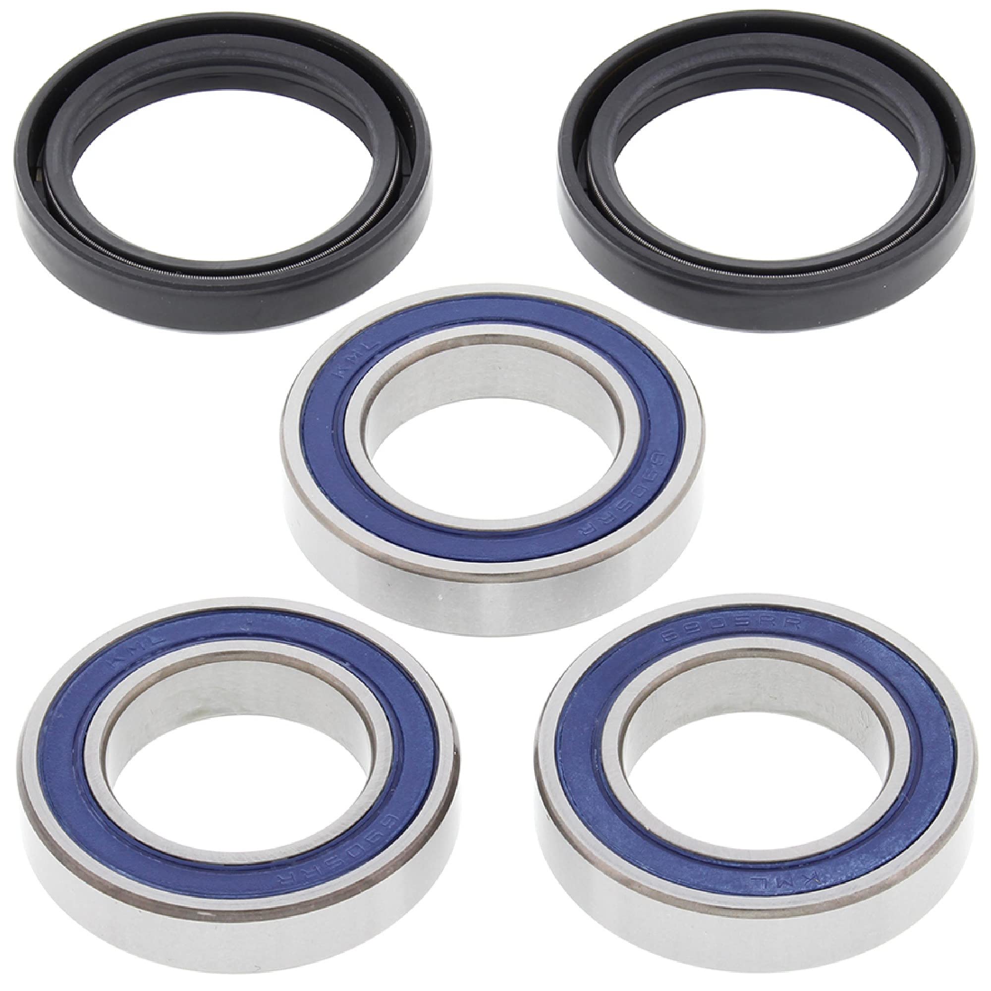 All Balls Racing 25-1250 Wheel Bearing Seal Kit Compatible with/Replacement for Honda Suzuki