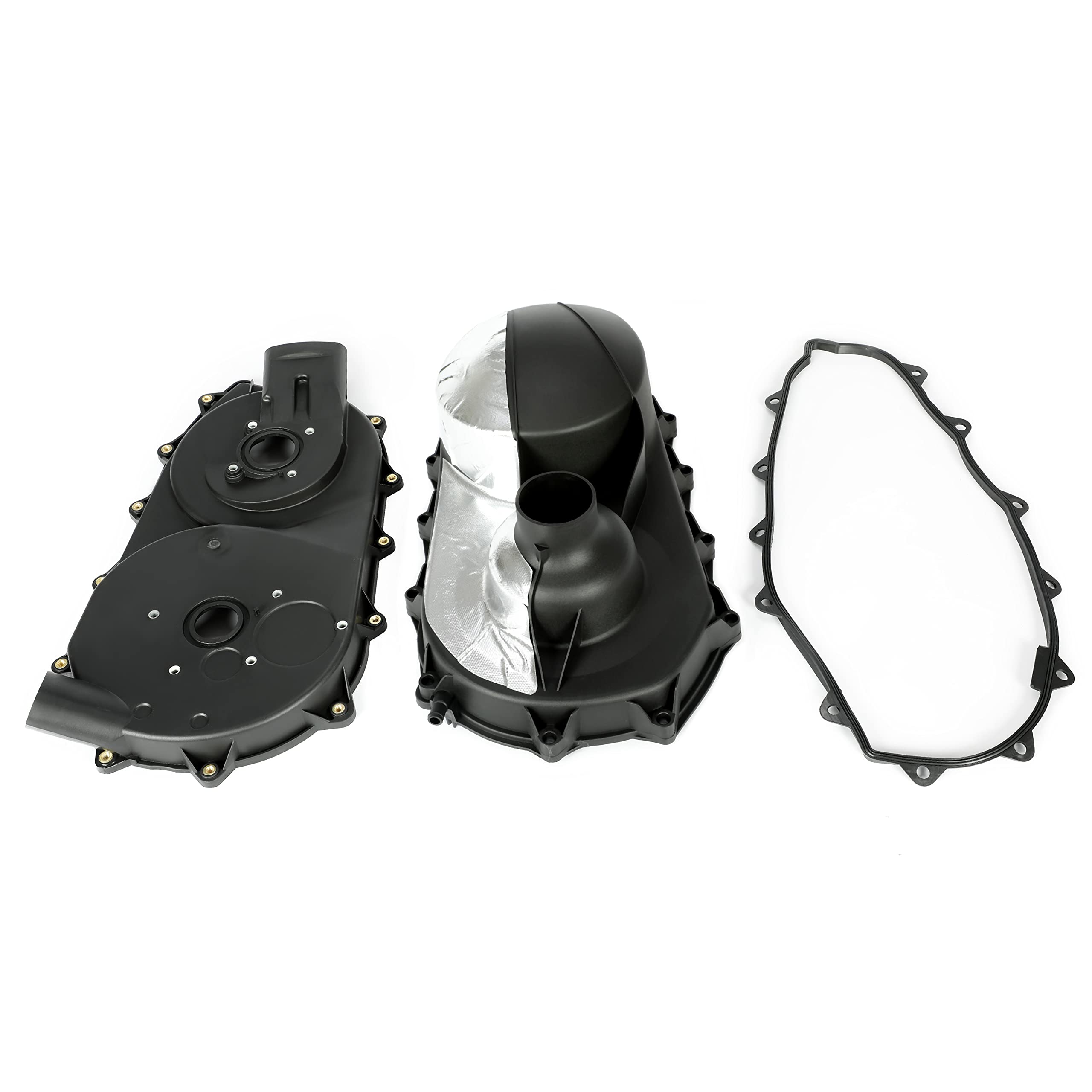 HECASA Clutch Cover Set for 2014-Current Can-Am Maverick 1000R & 2018-2020 Commander 1000R, Model VC-LYMP-110