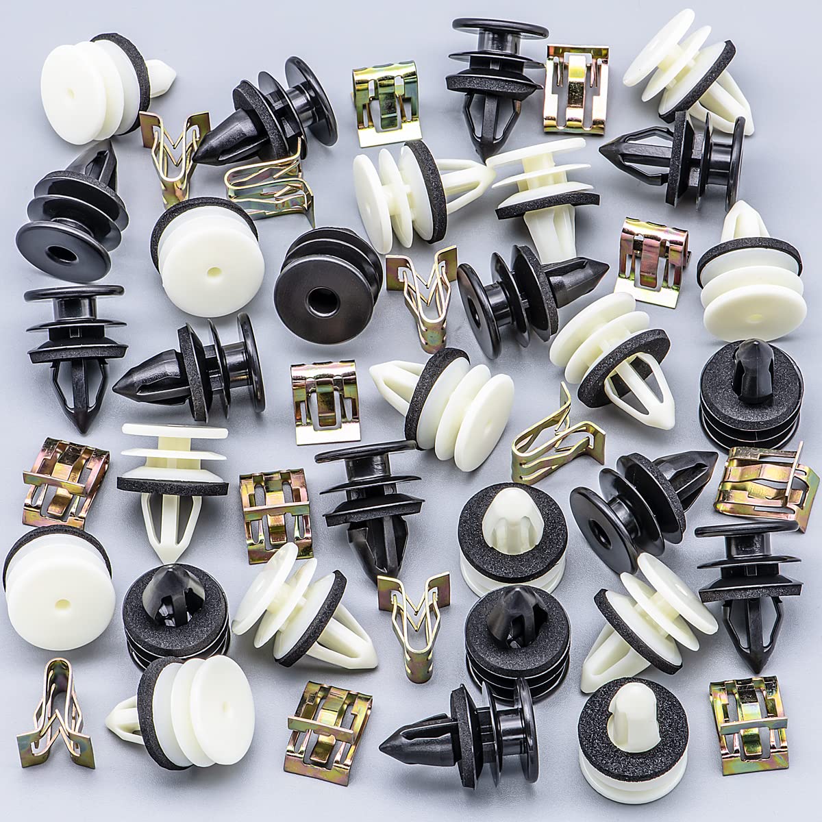 Rexka 15 Sets Door Trim Panel Retainer Clips Kits For Gm Chevy Buick Gmc Hummer Avalanche Malibu Silverado Tahoe Trailblazer Gmc