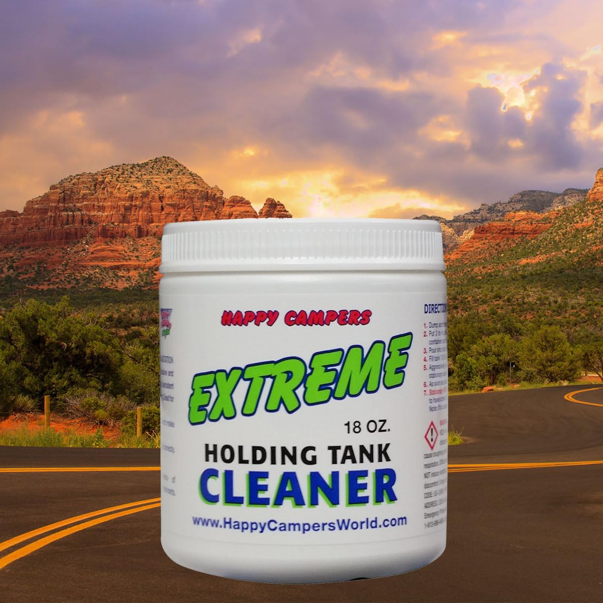 HAPPY CAMPERS Extreme Cleaner for Holding Tanks - Effective Odor Control, Model B00DKDFVVC