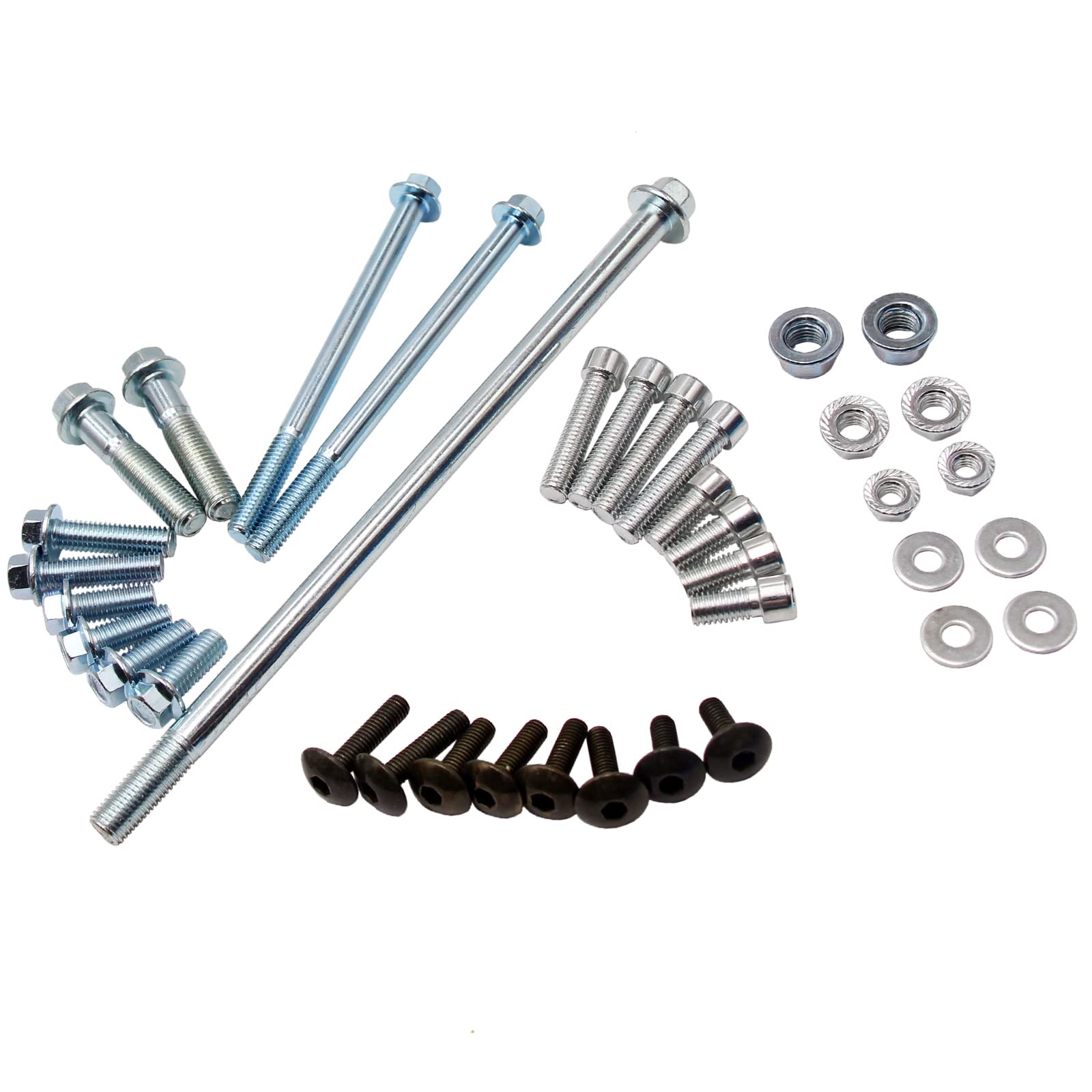 YD-PS001 Pit Bike Frame Bolts Nuts Kit for 125cc 140cc 150cc KLX Style Iron