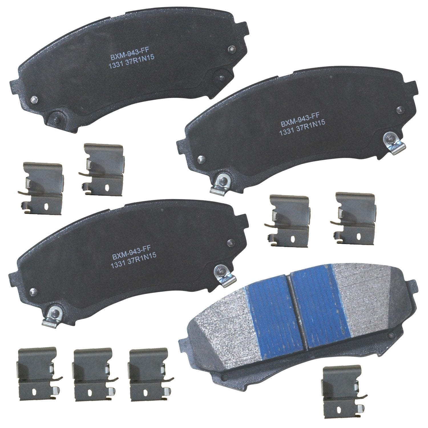 Bendix Premium Sbm1331 Semi-Metallic Front Brake Pads For Cadillac Cts 2014-2008