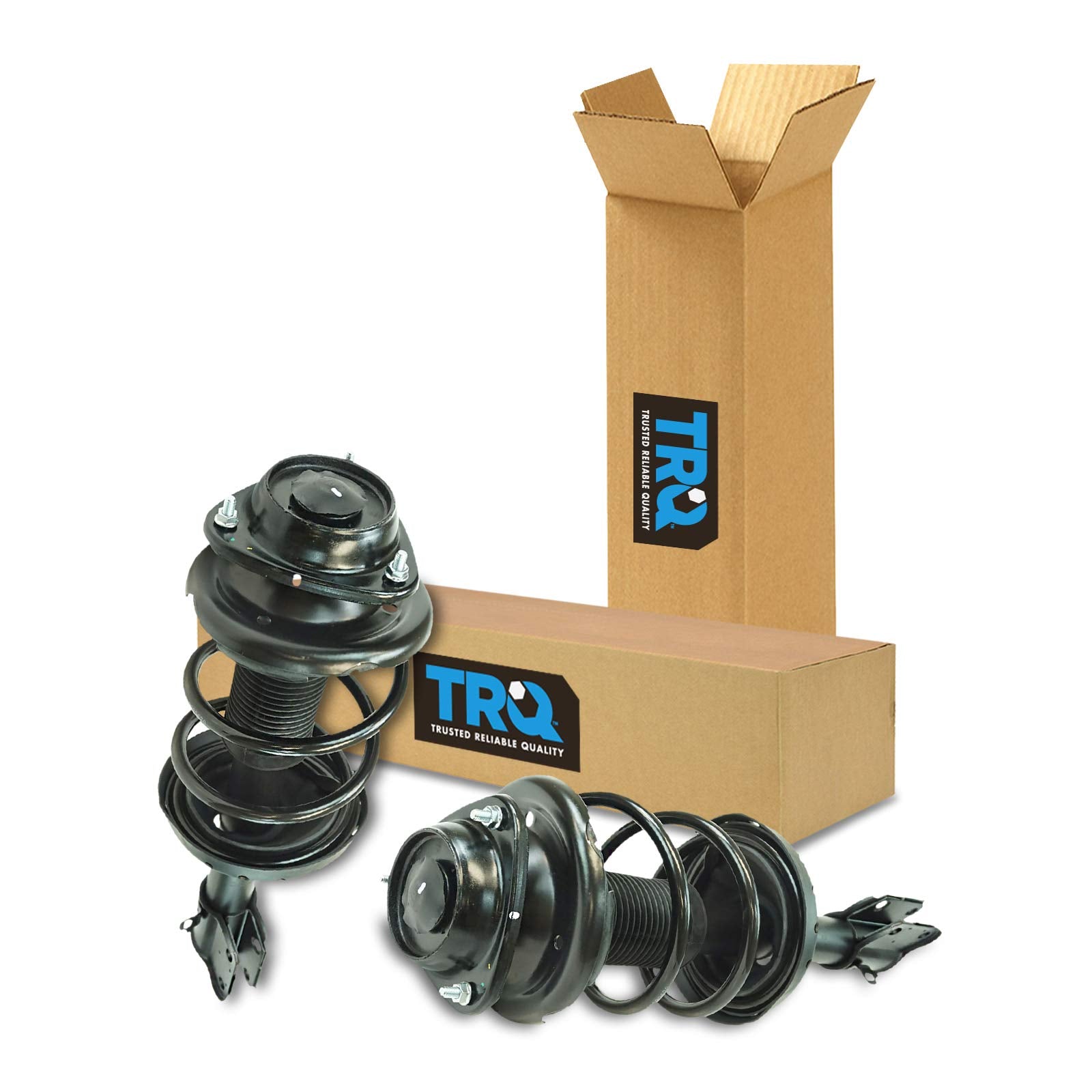 Trq Front Strut & Coil Spring Assembly Set Driver & Passenger Sides Compatible With 10-12 Subaru Outback
