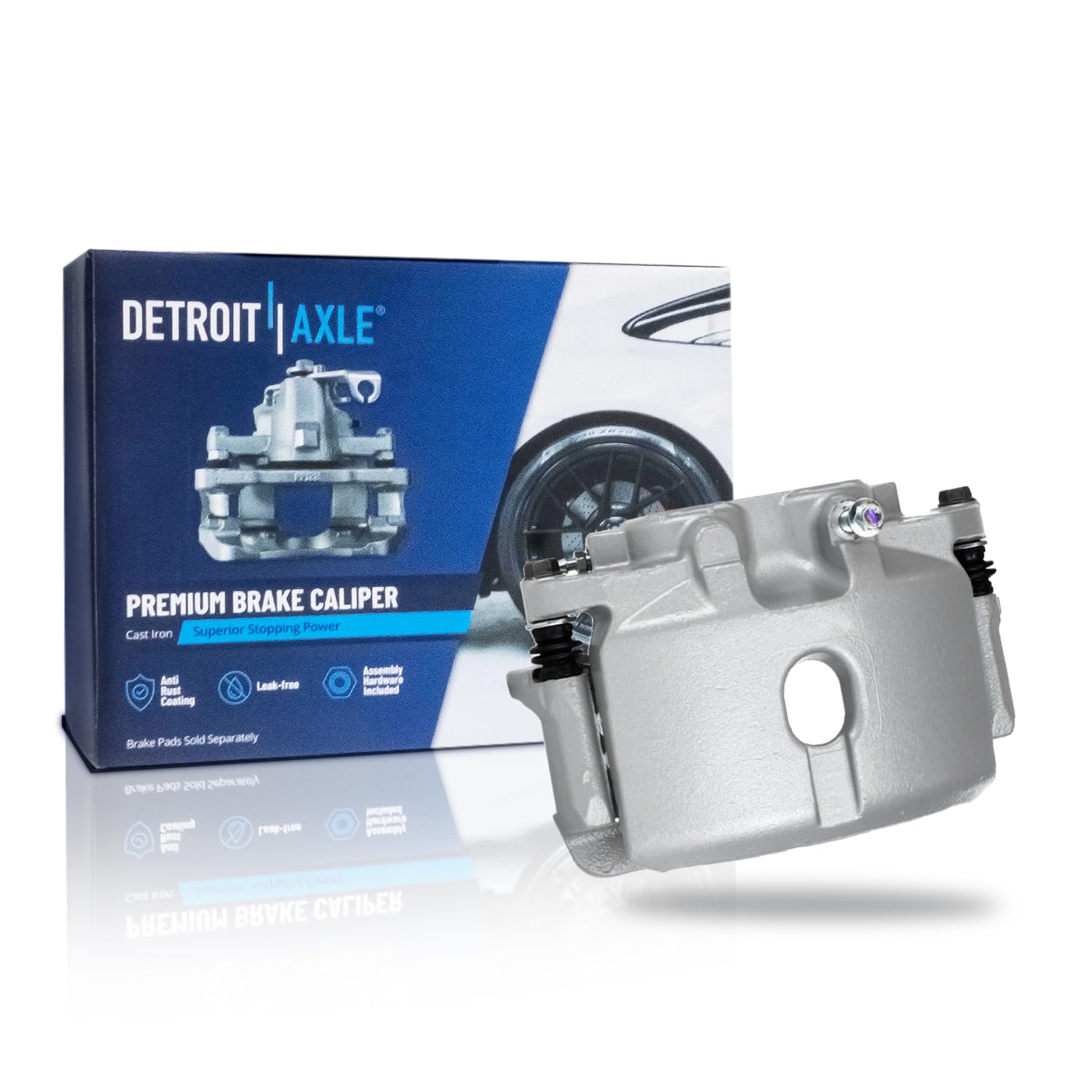 Detroit Axle - Rear Right Brake Caliper for Chevrolet GMC Avalanche Suburban Yukon XL Express Savana 1500 Tahoe Cadillac Escalad
