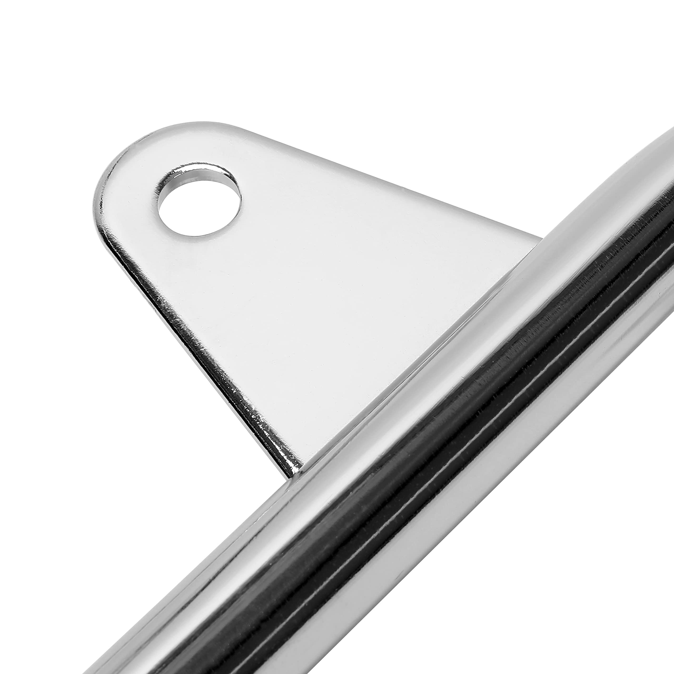 ECOTRIC Saddlebag Conversion Brackets for 1986-2013 Harley Davidson Softail, Chrome, Medium, Alloy Steel, Includes Hardware