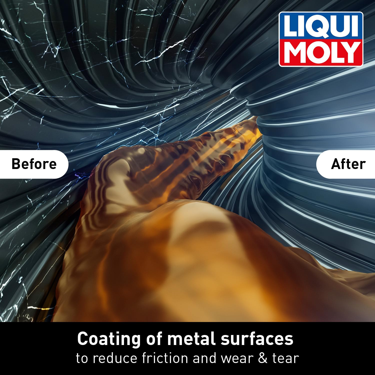 Liqui Moly Cera Tec Oil Additive - Ceramic Wear Protection for Petrol & Diesel Engines, 300ml, Black, Model 03721