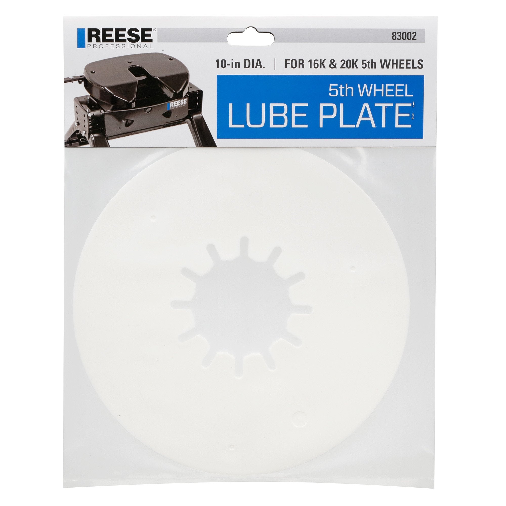 Reese Towpower 83002 Modern Fifth Wheel Lube Plate