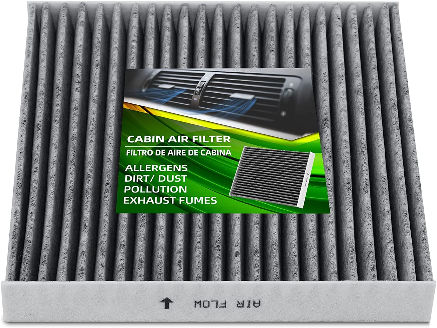 Karcoca Cf11671 Premium Cabin Air Filter With Activated Carbon Compatible With Mazda Cx-7 Ram 1500 2500 3500 2016 2017 2018 2019