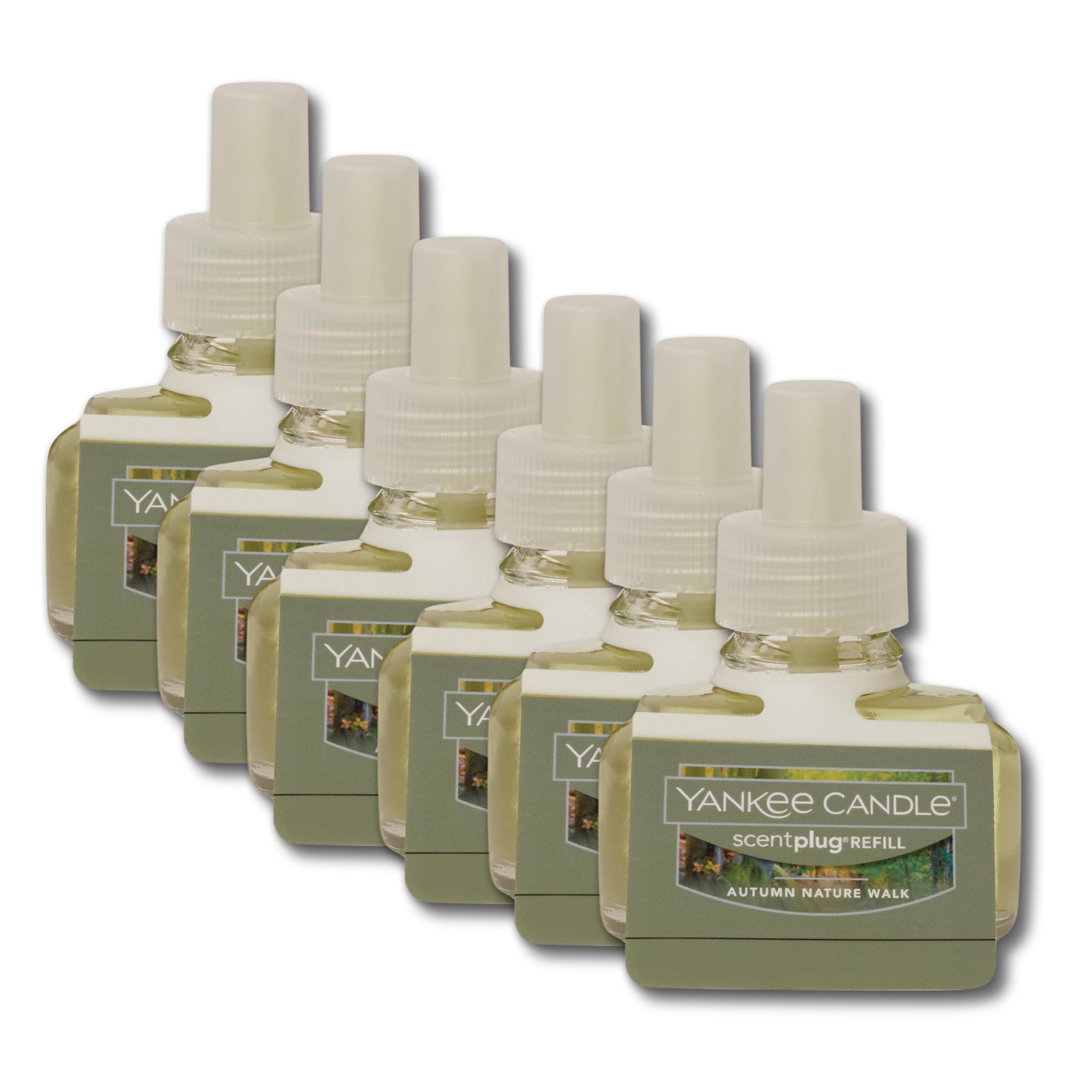 Yankee Candle Scent Plug Refill, Autumn Nature Walk (Pack Of 6)