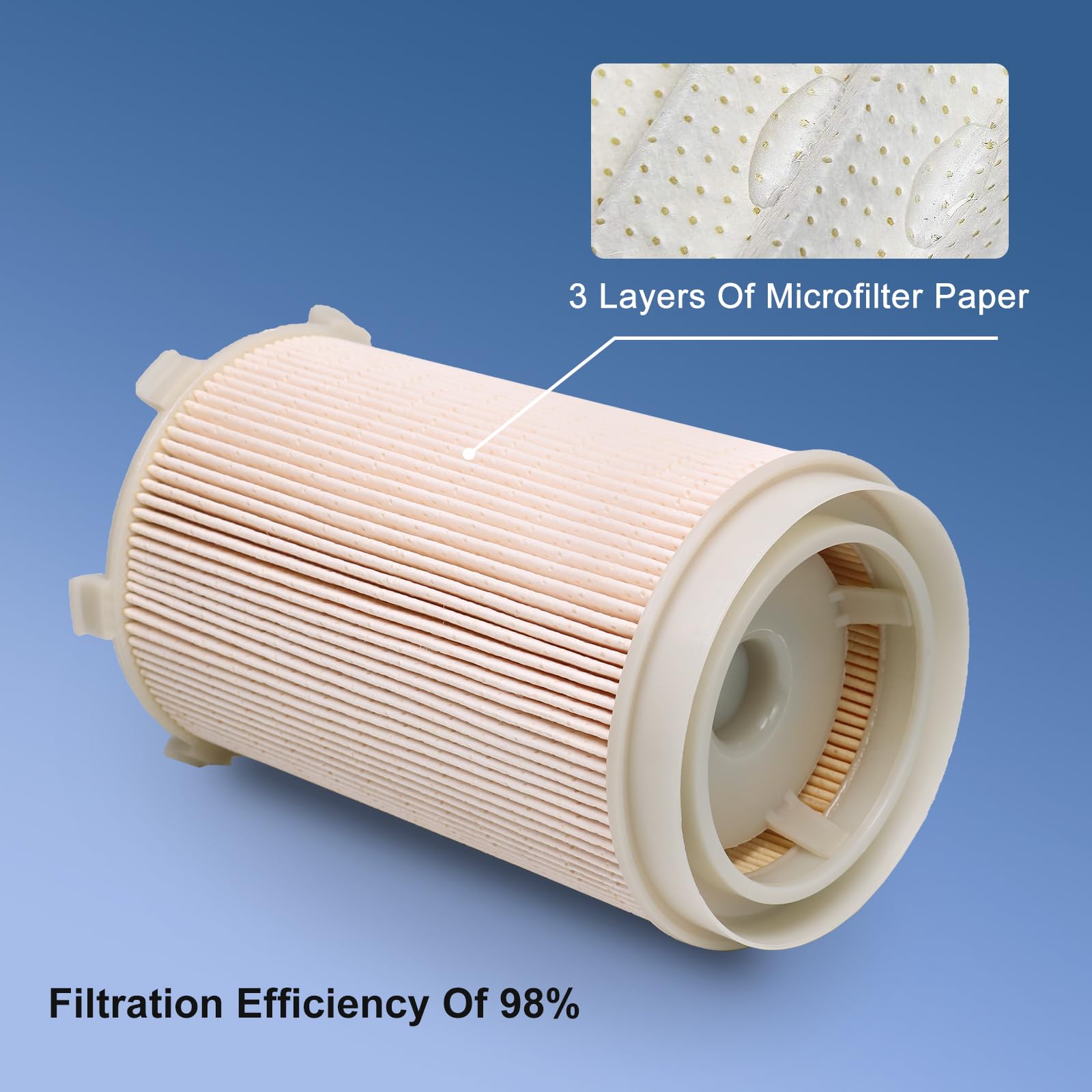 Carmocar Fuel Filter Water Separator 68061634Aa Repacement For 2007-2009 Dodge Ram 2500 3500 6.7L Cummins Diesel, 2008-2009 Dodg