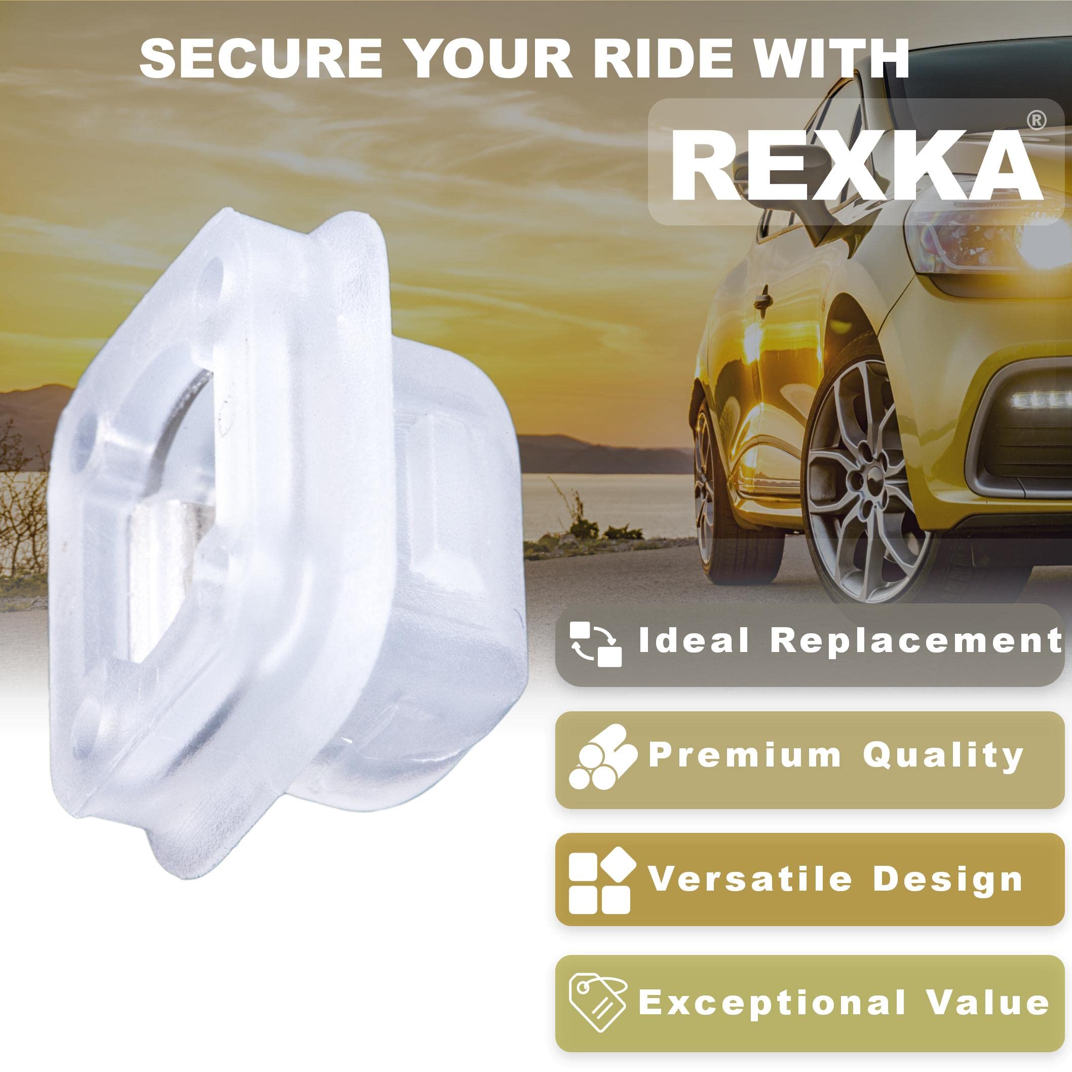 Rexka 20Pcs Interior Trim Moulding Door Retainer Trim Finisher Clips E46 E90 E91 X5 Compatible With Bmw E46 E90 E91 E92 320I 323I 325I 328I 330I M3 X5 E53 07149158194