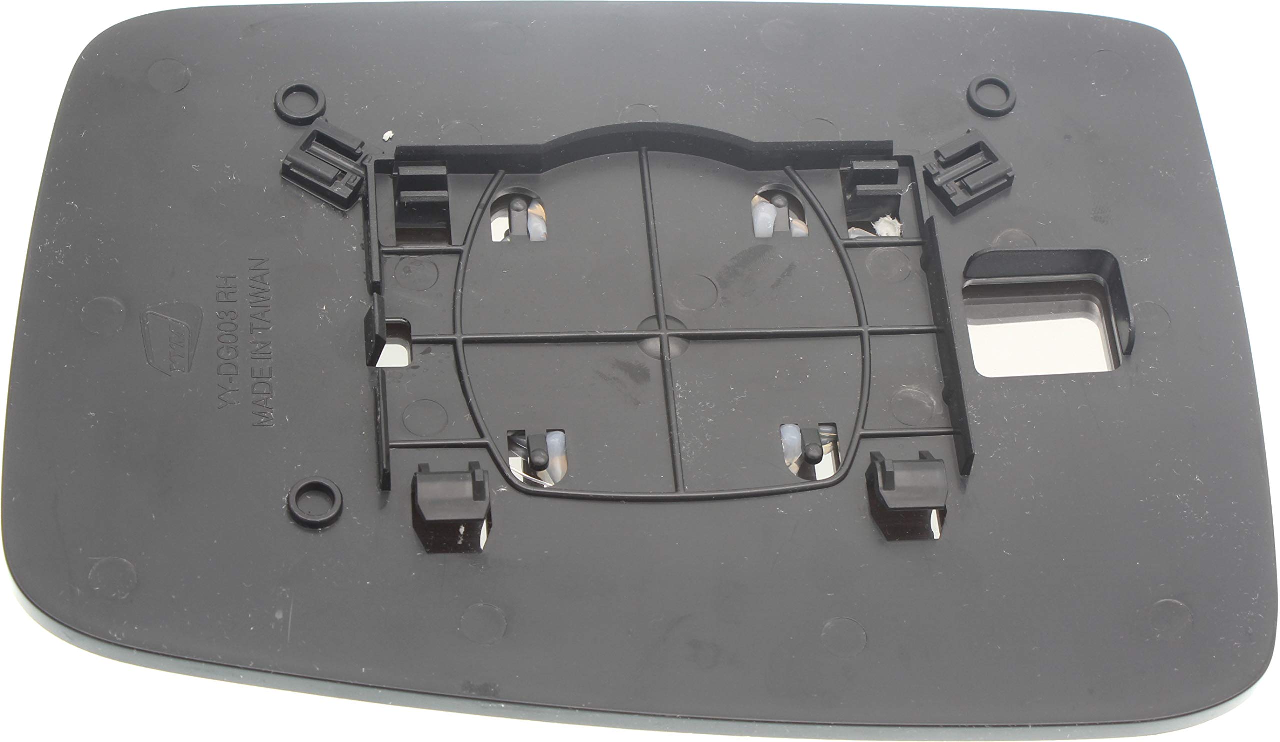 Kool Vue Mirror Glass Passenger Side Compatible with 1999-2010 Ford F-250 Super Duty, 1999-2010 F-350 Super Duty, 1999-2010 F-45