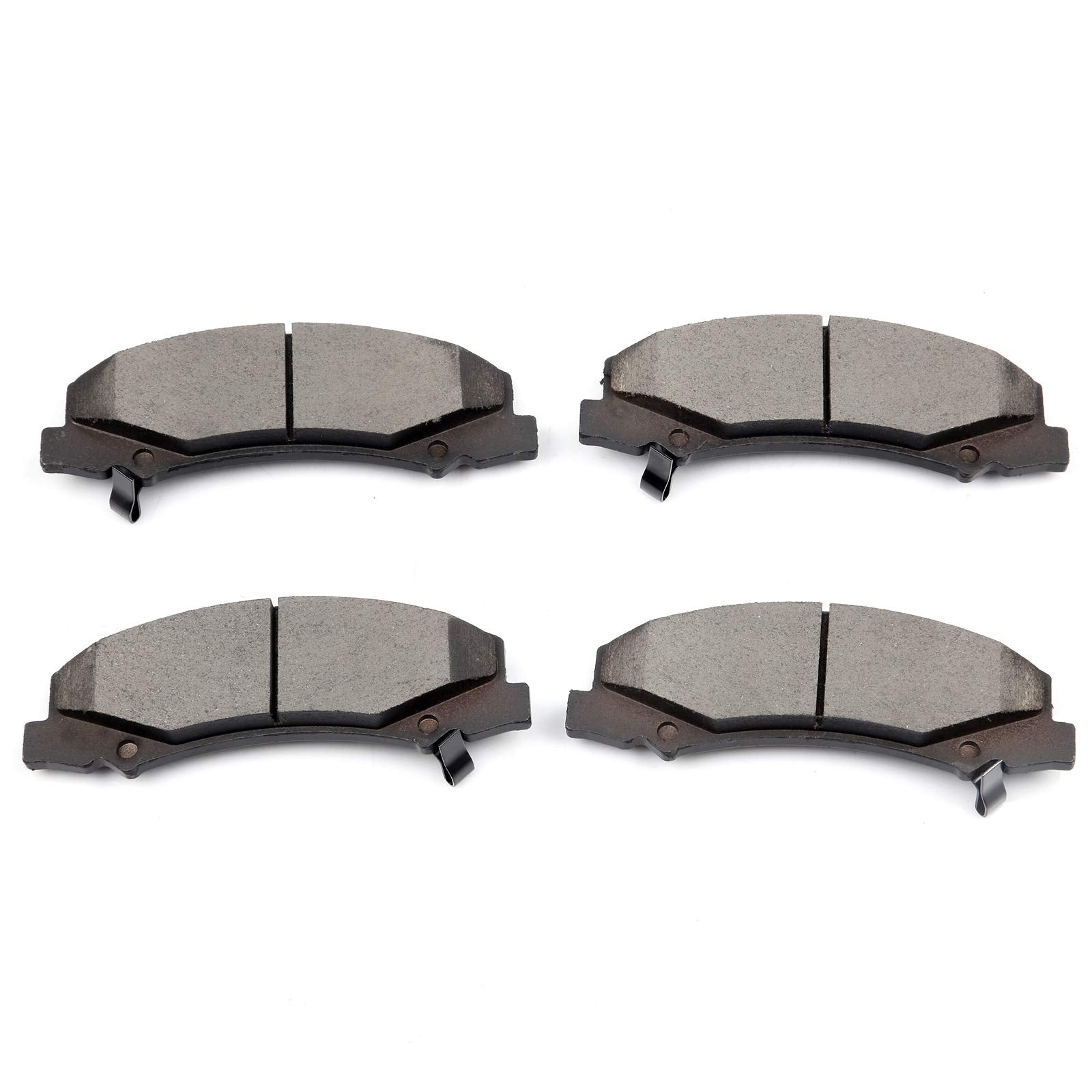Cciyu D1159 Front Ceramic Brake Pads Kits 4Pcs Fit For Buick Allure,Lacrosse,Lucerne,06-11 For Cadillac Dts,06-13 For Chevy Impa