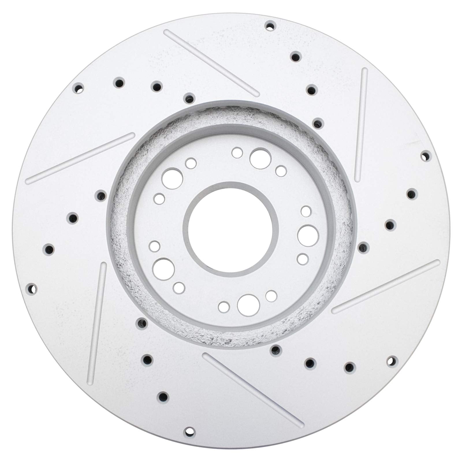 Trq Front Performance Brake Rotor Drilled Slotted Pair Set For Lexus Gs300 / Gs400 / Gs430 / Is300 / Ls400 / Sc300 / Sc400 / Sc4