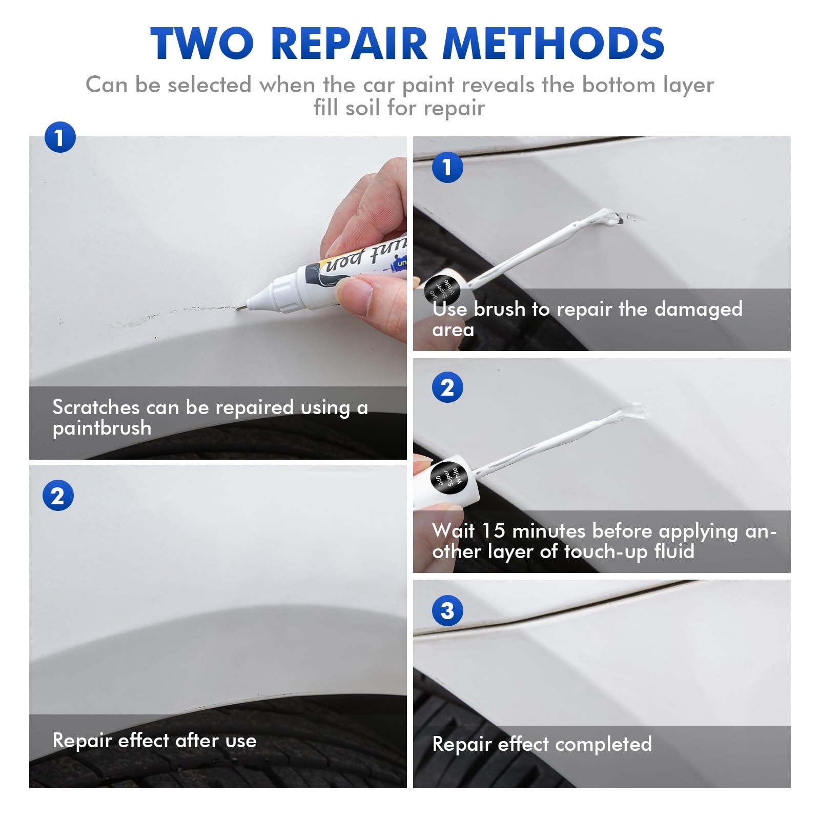 XTryfun D4 Red Carpet Touch Up Paint Compatible with Lincoln, DIY Car Paint Scratch Repair, Quick & Easy Fix Automotive Scratch